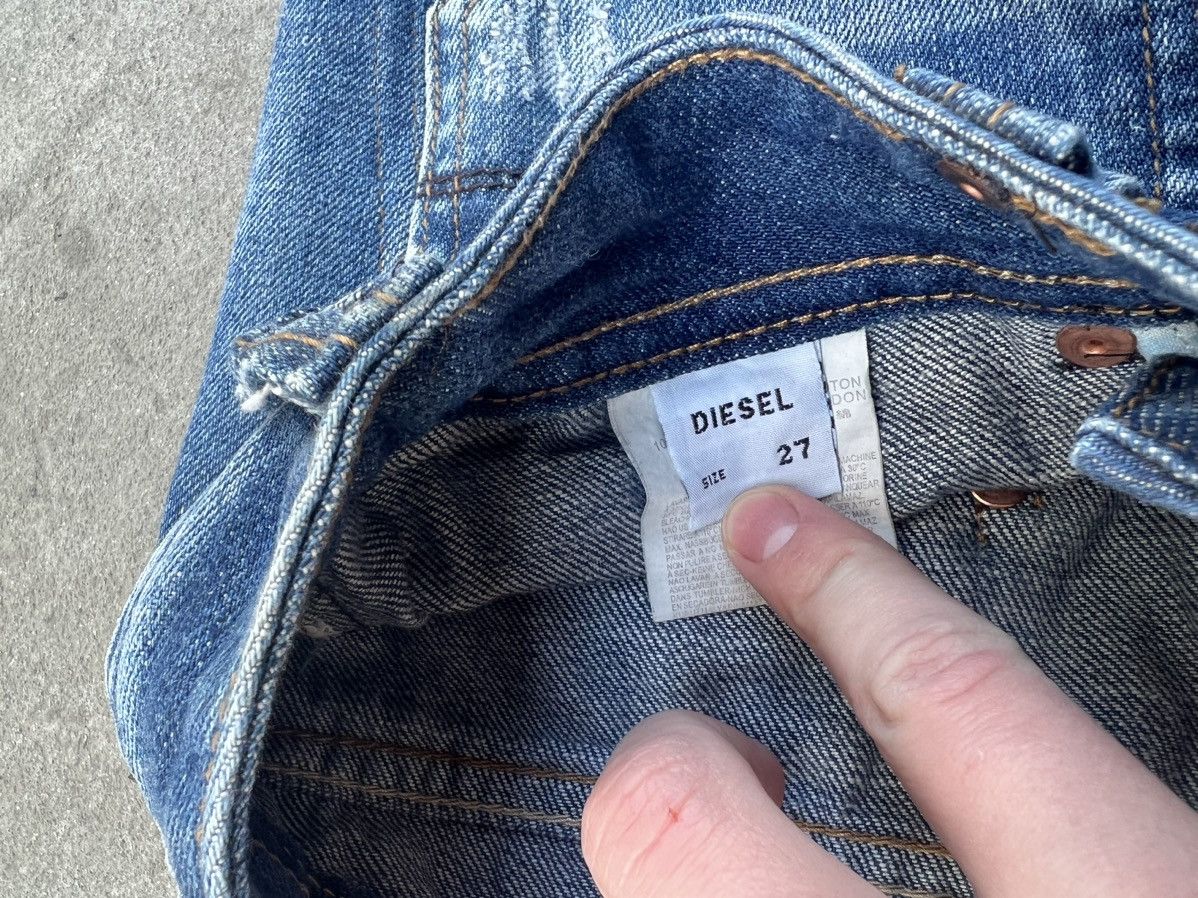 Diesel Vintage Diesel Jeans Flare Washed Denim Size 27" / US 4 / IT 40 - 6 Thumbnail