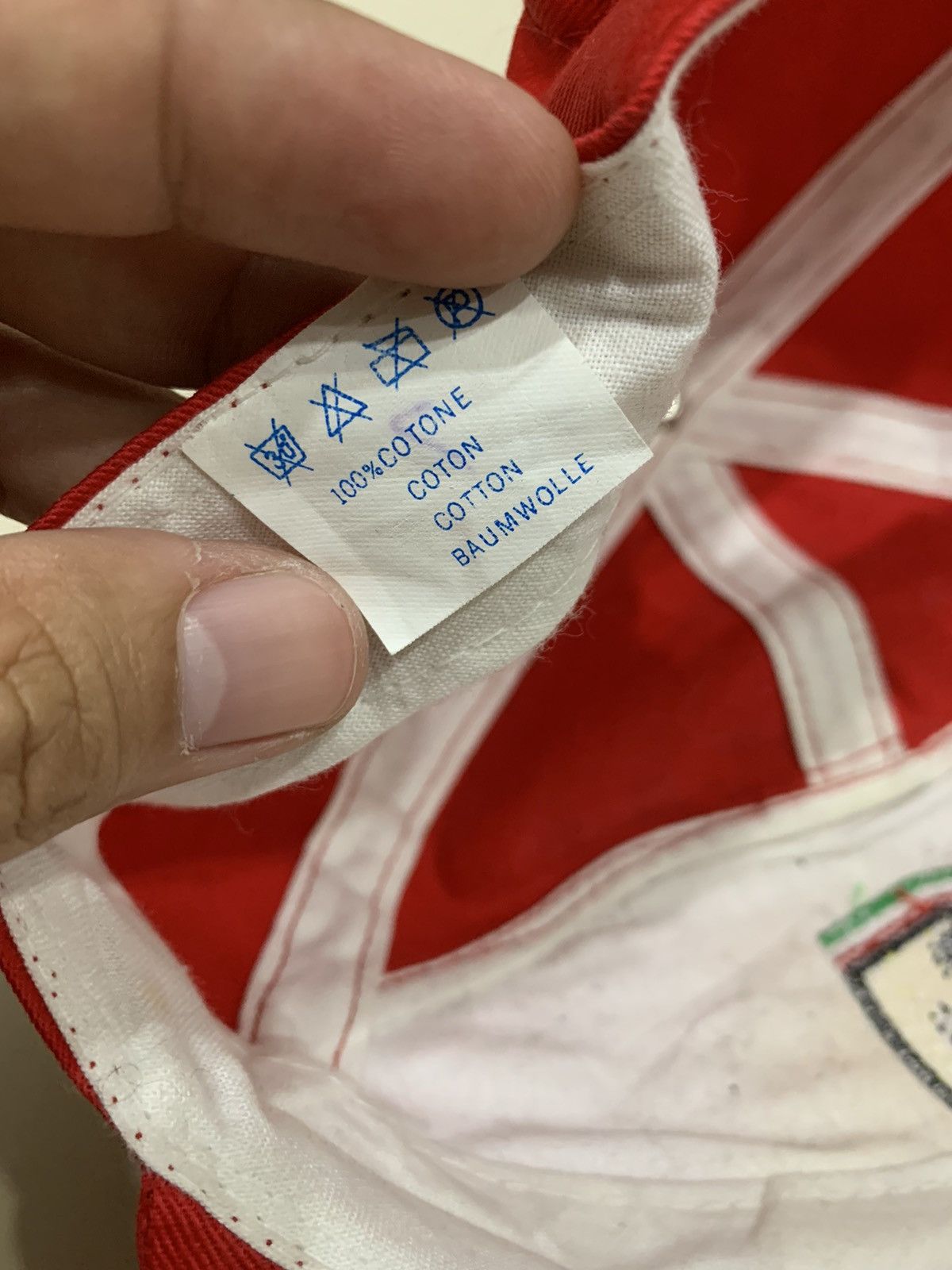 Ferrari × Vintage VINTAGE 1980s FERRARI 7 PANEL CAP Size ONE SIZE - 7 Thumbnail