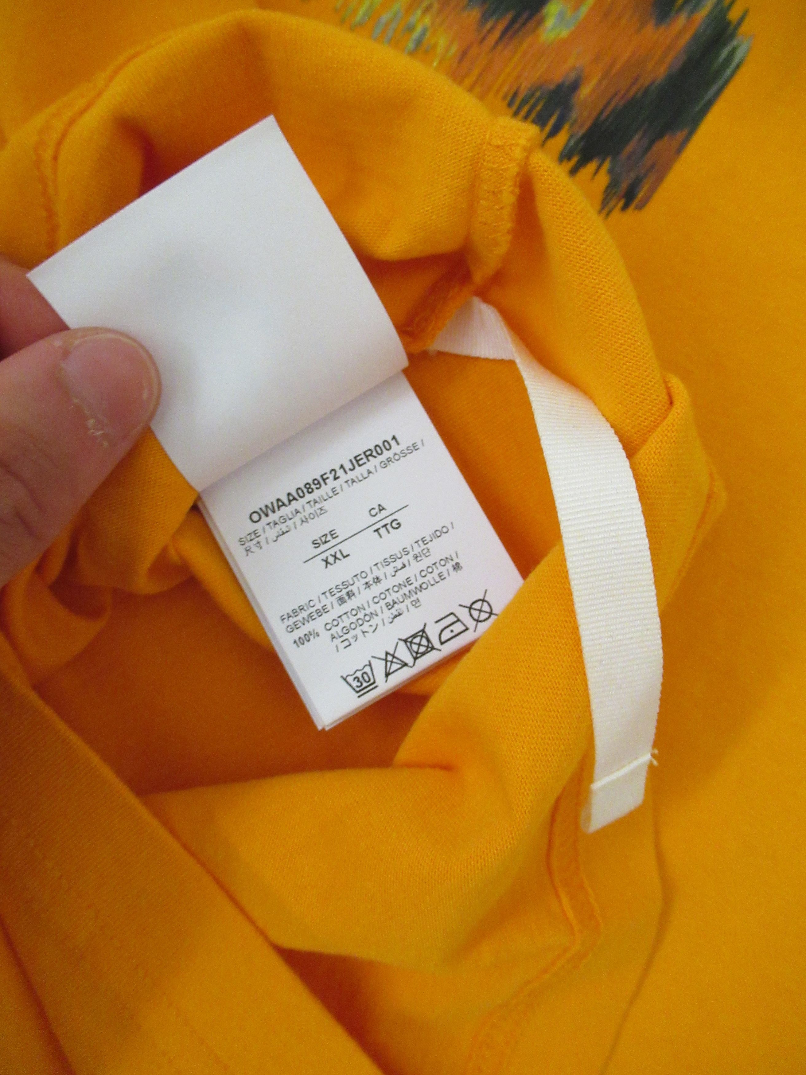 Off-White Off White Orange Arrows Virgil XXL New Size US XXL / EU 58 / 5 - 6 Thumbnail