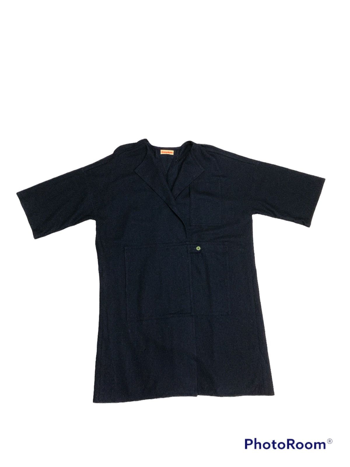 Issey Miyake VINTAGE ISSEY MIYAKE 1970s PURE WOOL WINDCOAT JACKET Size US L / EU 52-54 / 3 - 1 Thumbnail