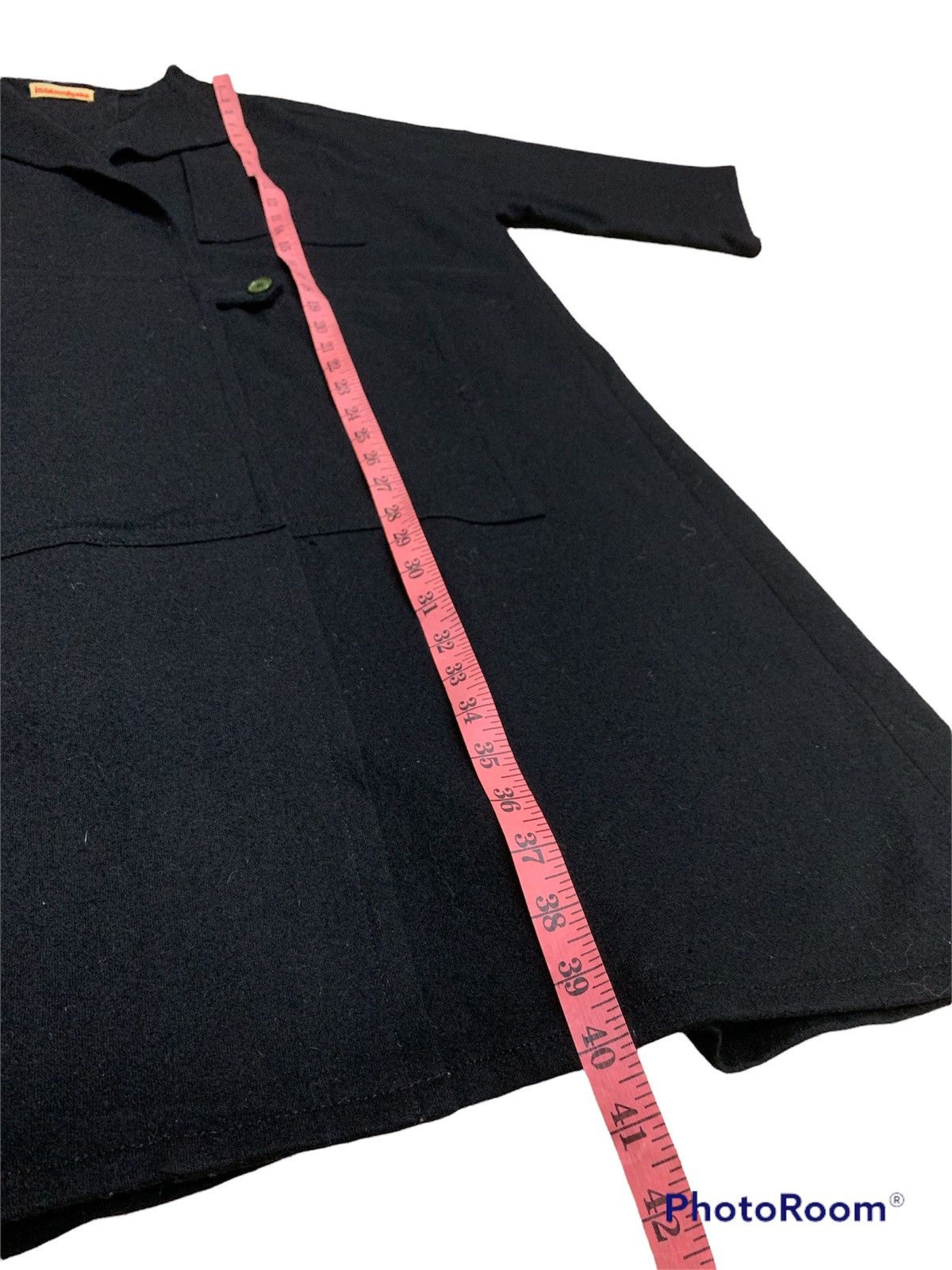 Issey Miyake VINTAGE ISSEY MIYAKE 1970s PURE WOOL WINDCOAT JACKET Size US L / EU 52-54 / 3 - 2 Thumbnail