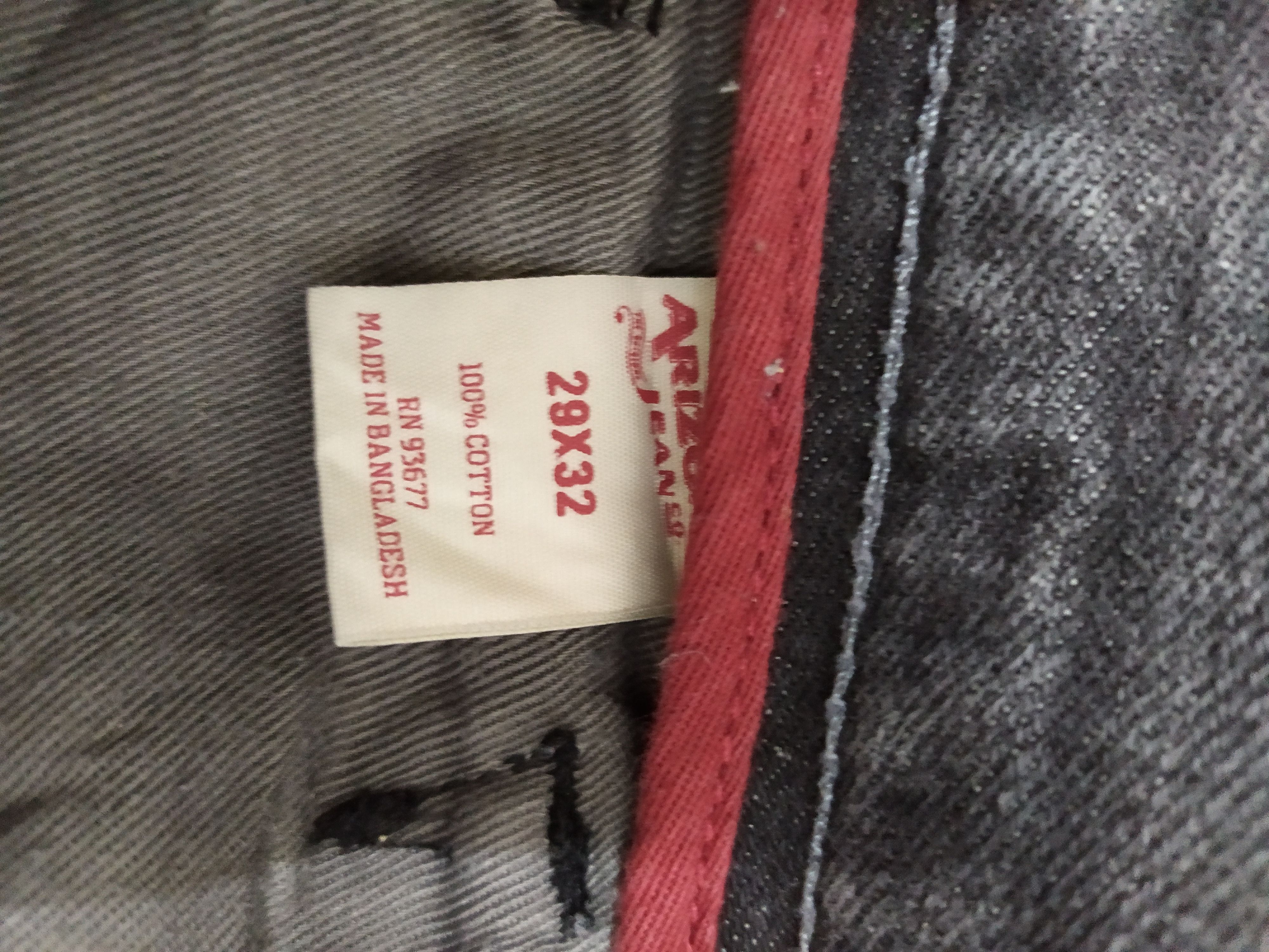 Arizona Jean Co. VINTAGE ARIZONA JEAN FADED BLACK COLOUR Size US 29 - 11 Thumbnail