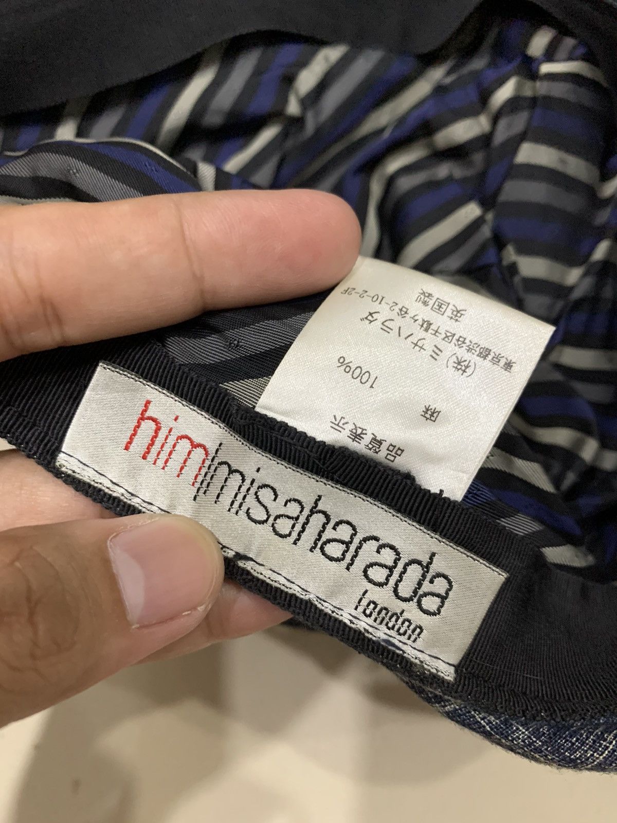 Designer × Japanese Brand HIM MISAHARIDA LONDON BULKY HAT Size ONE SIZE - 5 Thumbnail