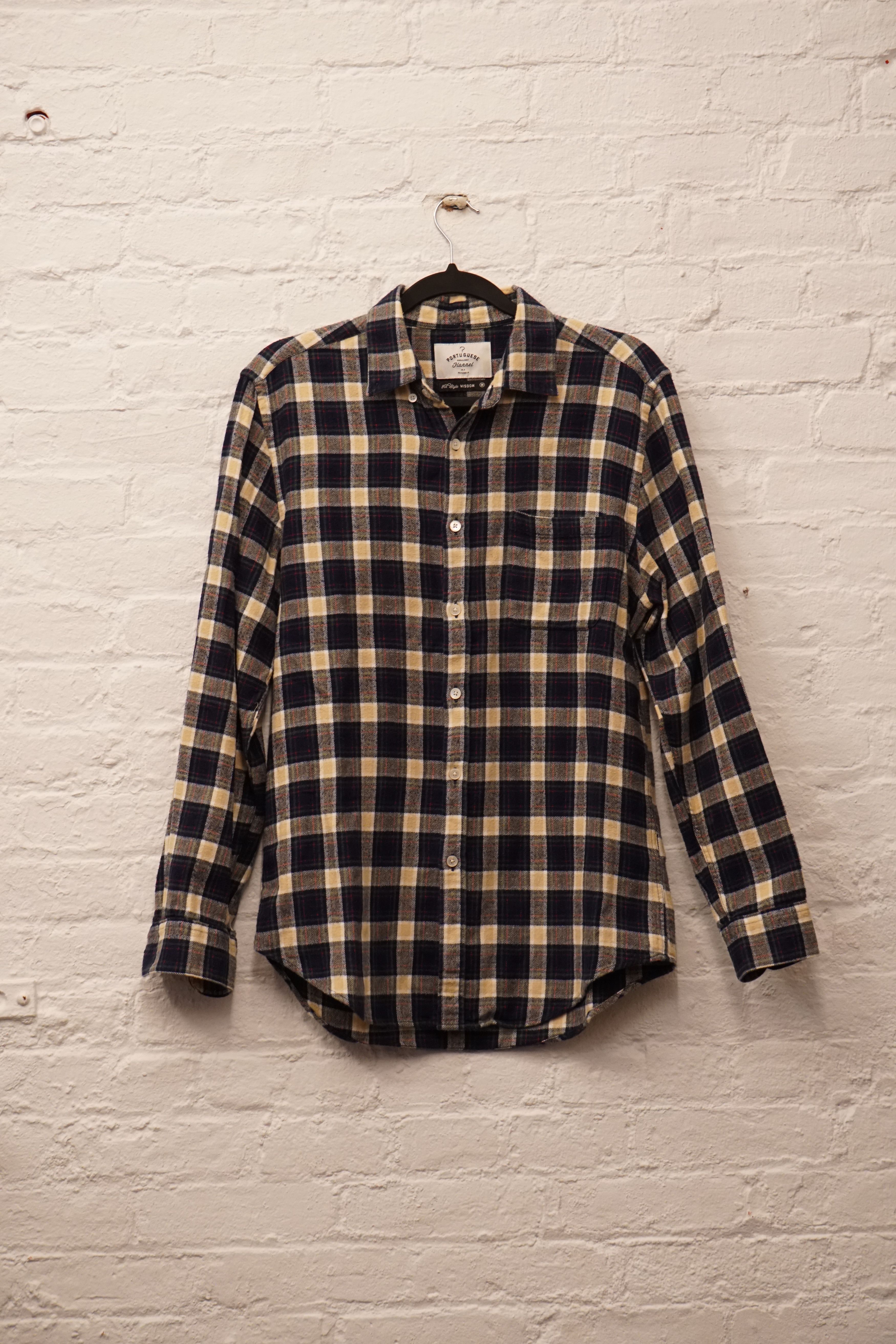 Portuguese Flannel Check Flannel Shirt