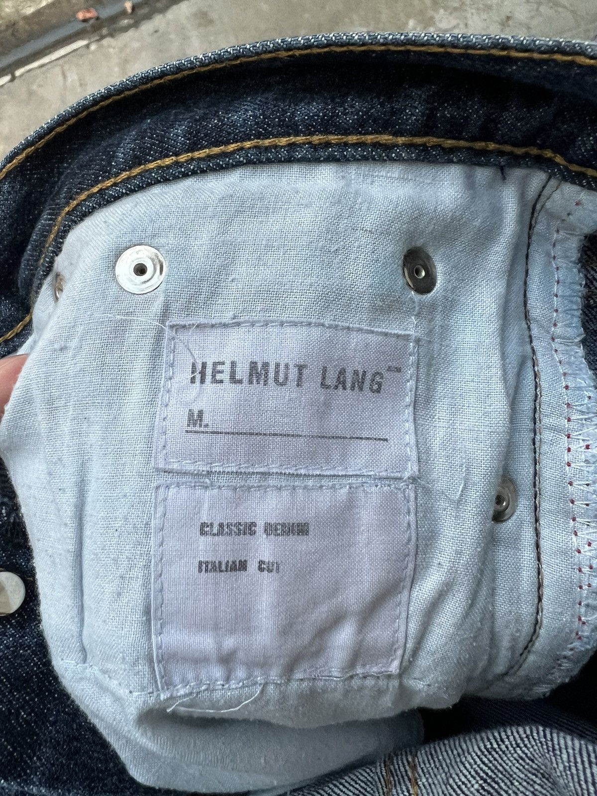Helmut Lang Vintage Helmut Lang Denim Jeans Size US 30 / EU 46 - 13 Thumbnail
