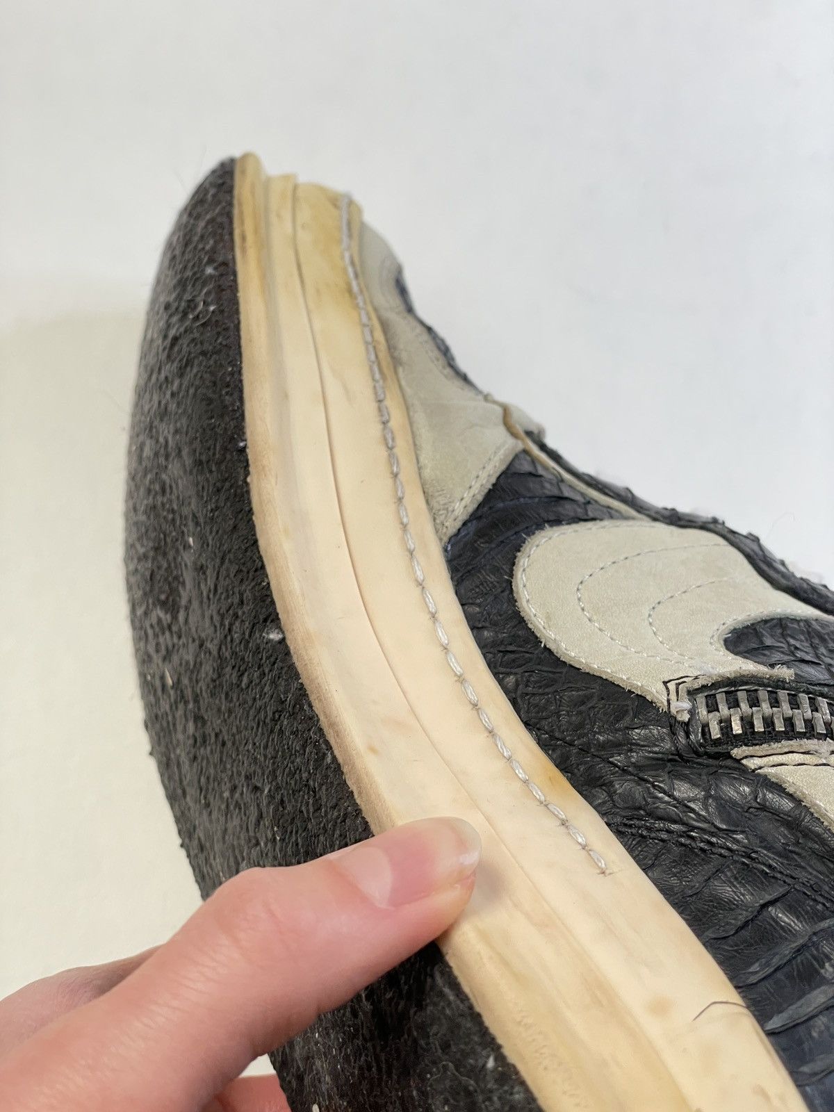 Rick Owens 1/40 Rick Owens Python Geobasket Dunk Antonioli Exclusive Size US 10 / EU 43 - 23 Thumbnail