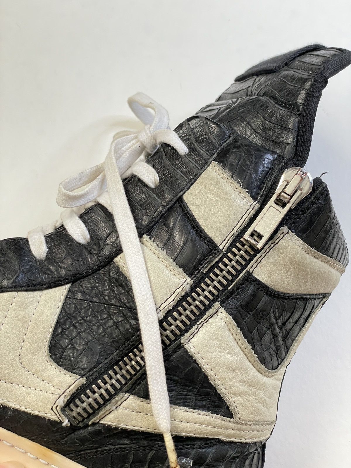 Rick Owens 1/40 Rick Owens Python Geobasket Dunk Antonioli Exclusive Size US 10 / EU 43 - 22 Thumbnail