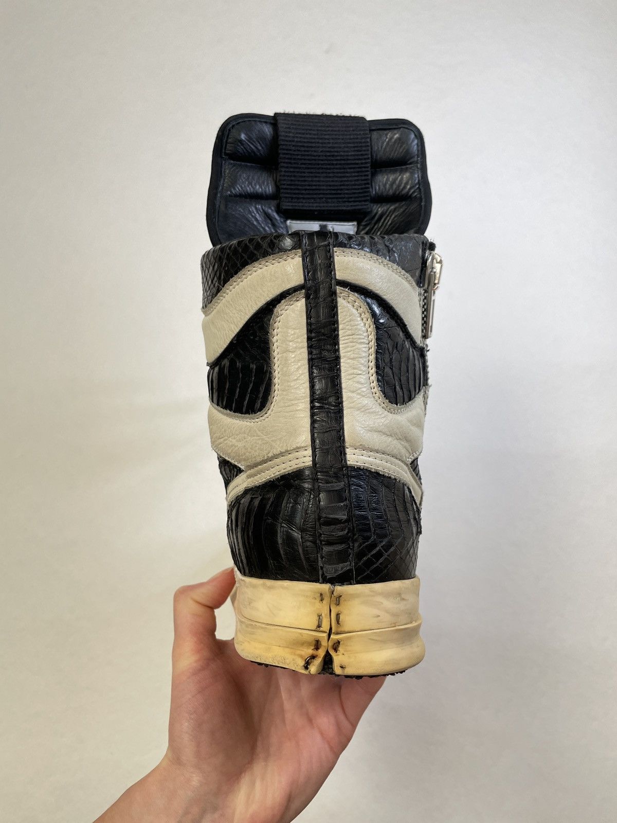Rick Owens 1/40 Rick Owens Python Geobasket Dunk Antonioli Exclusive Size US 10 / EU 43 - 10 Thumbnail