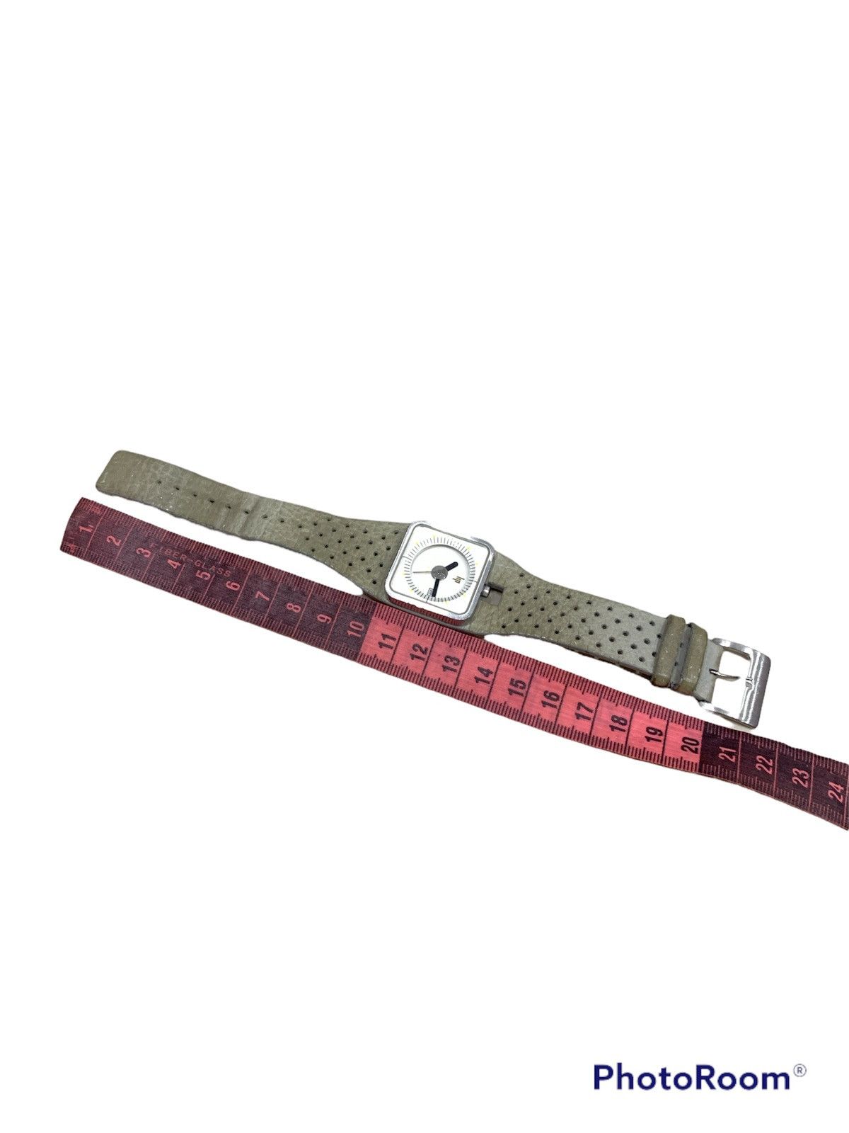 Designer LIP FRANCE MONTRE BIG TV LEATHER STRAP WATCH Size ONE SIZE - 4 Thumbnail