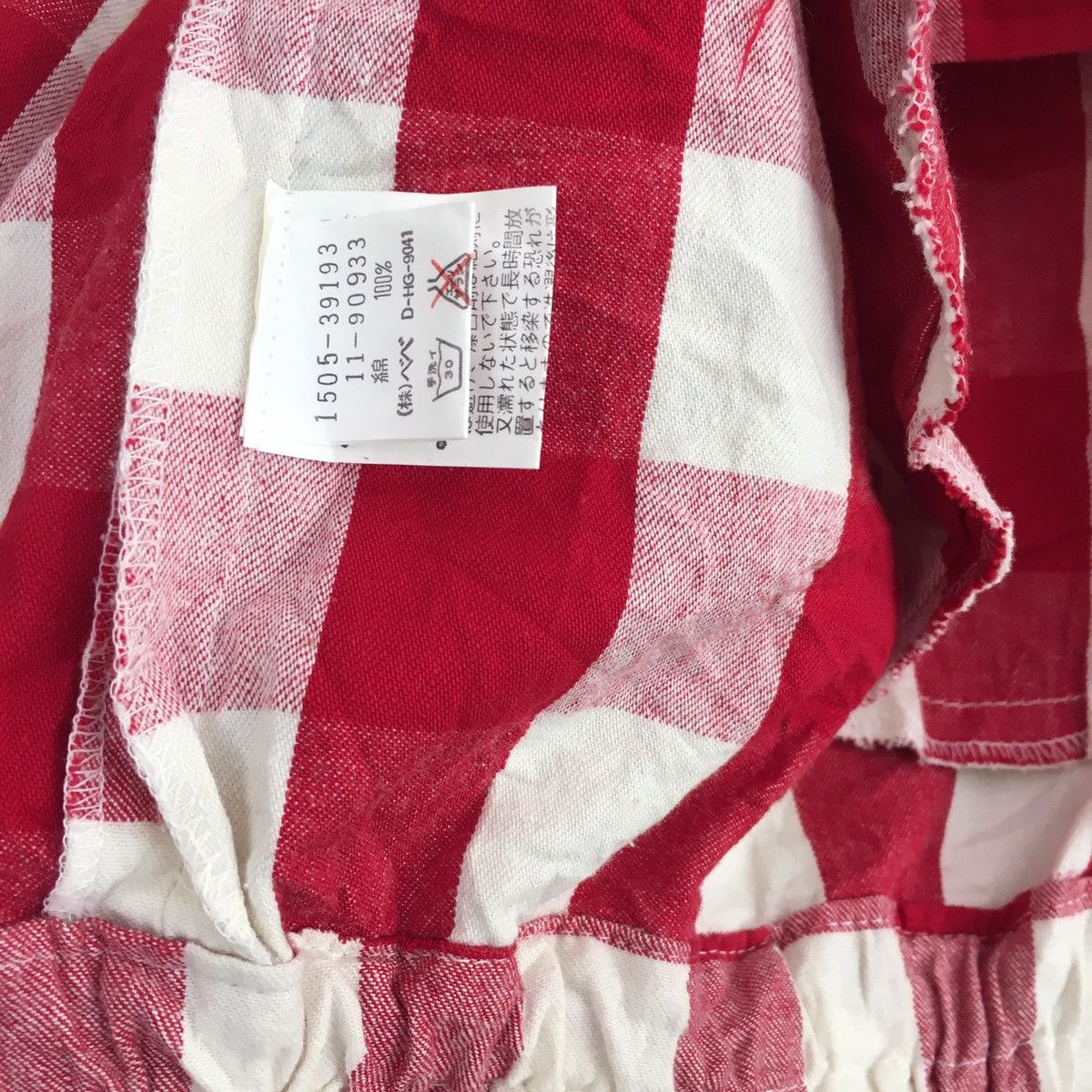 Japanese Brand Japanese Red Tartan Bomber Style Size M / US 6-8 / IT 42-44 - 7 Thumbnail