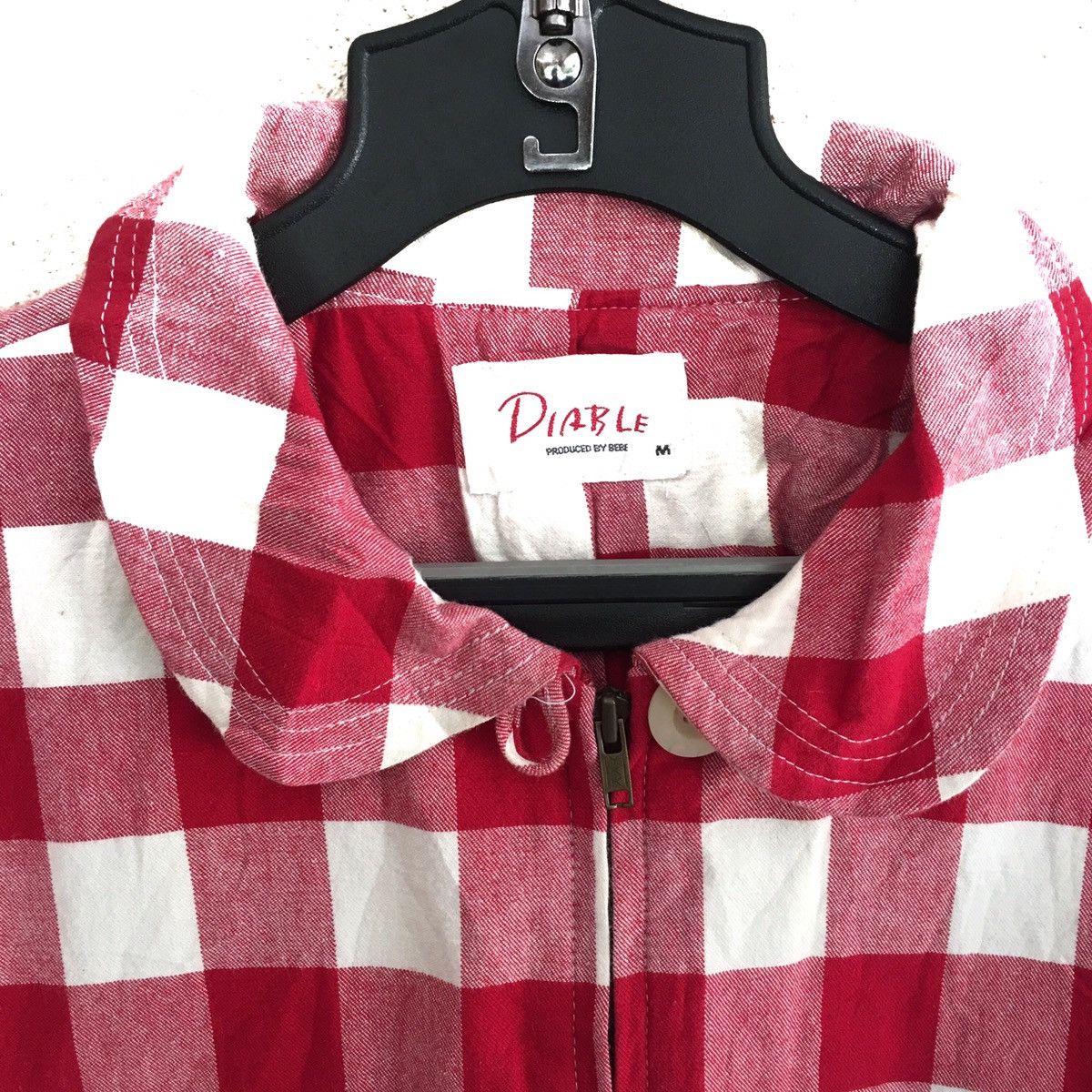 Japanese Brand Japanese Red Tartan Bomber Style Size M / US 6-8 / IT 42-44 - 5 Thumbnail