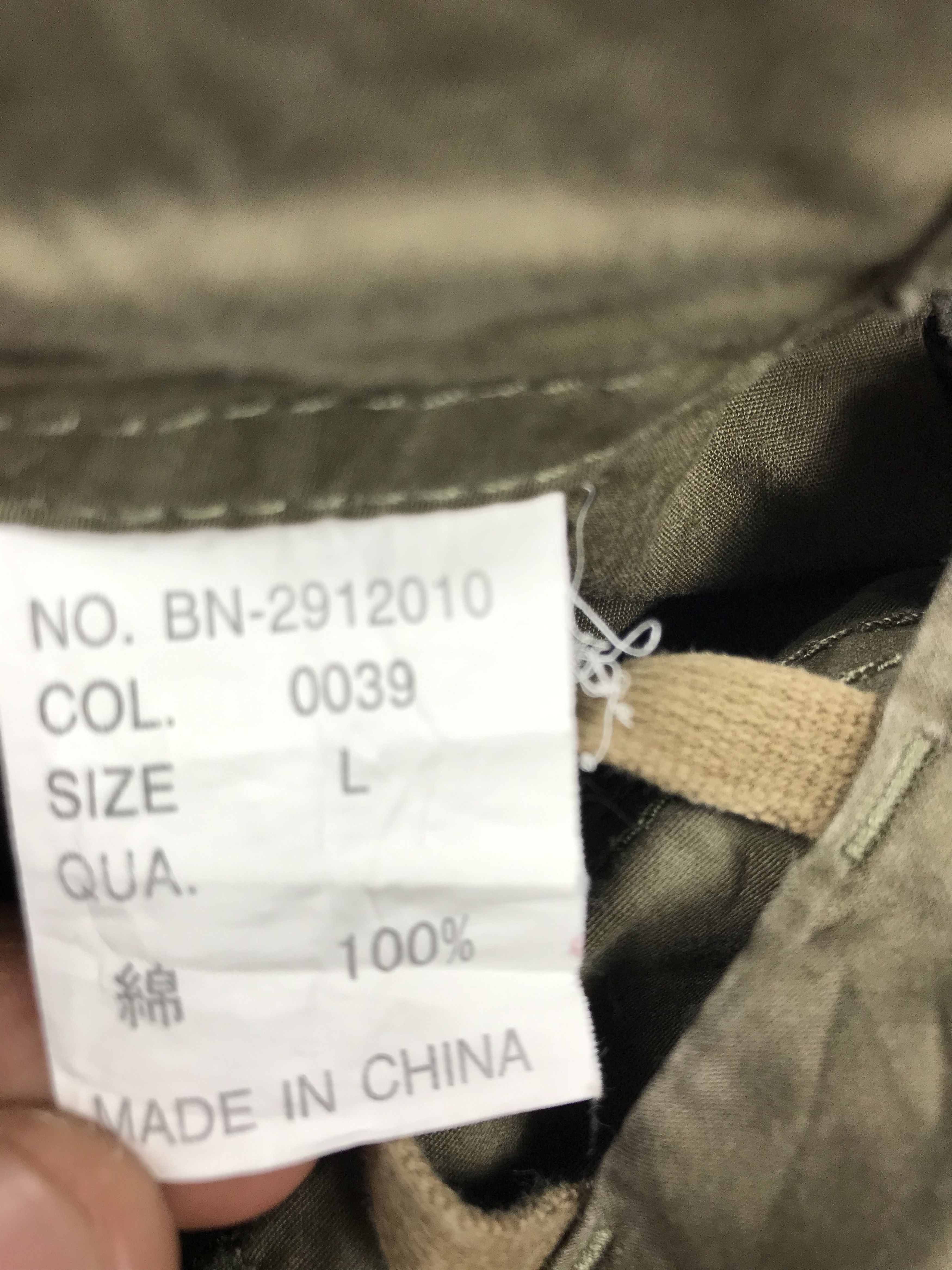 Japanese Brand Back Number Multi Pockets Cargo Pants Size US 35 - 8 Thumbnail