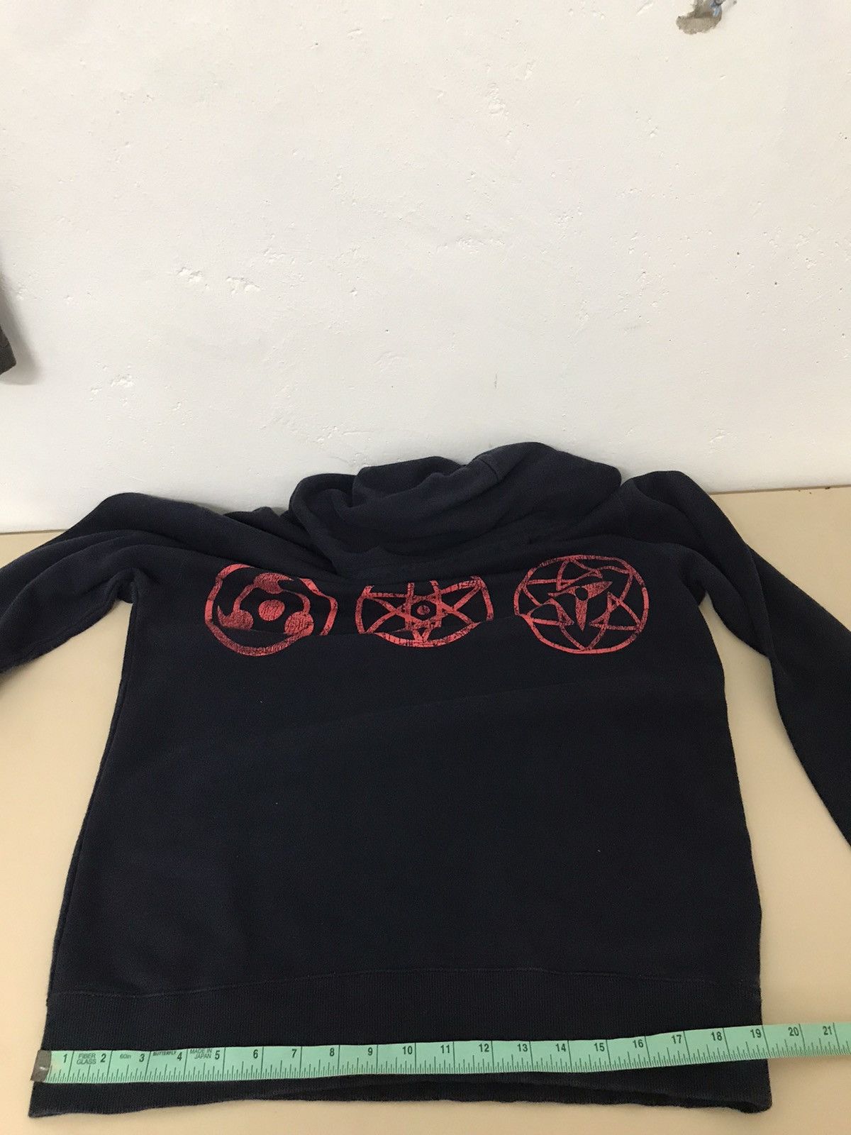 Anime Vintage Naruto Sharingan Eyes Anime Hoodie Uchiha Size US M / EU 48-50 / 2 - 7 Thumbnail