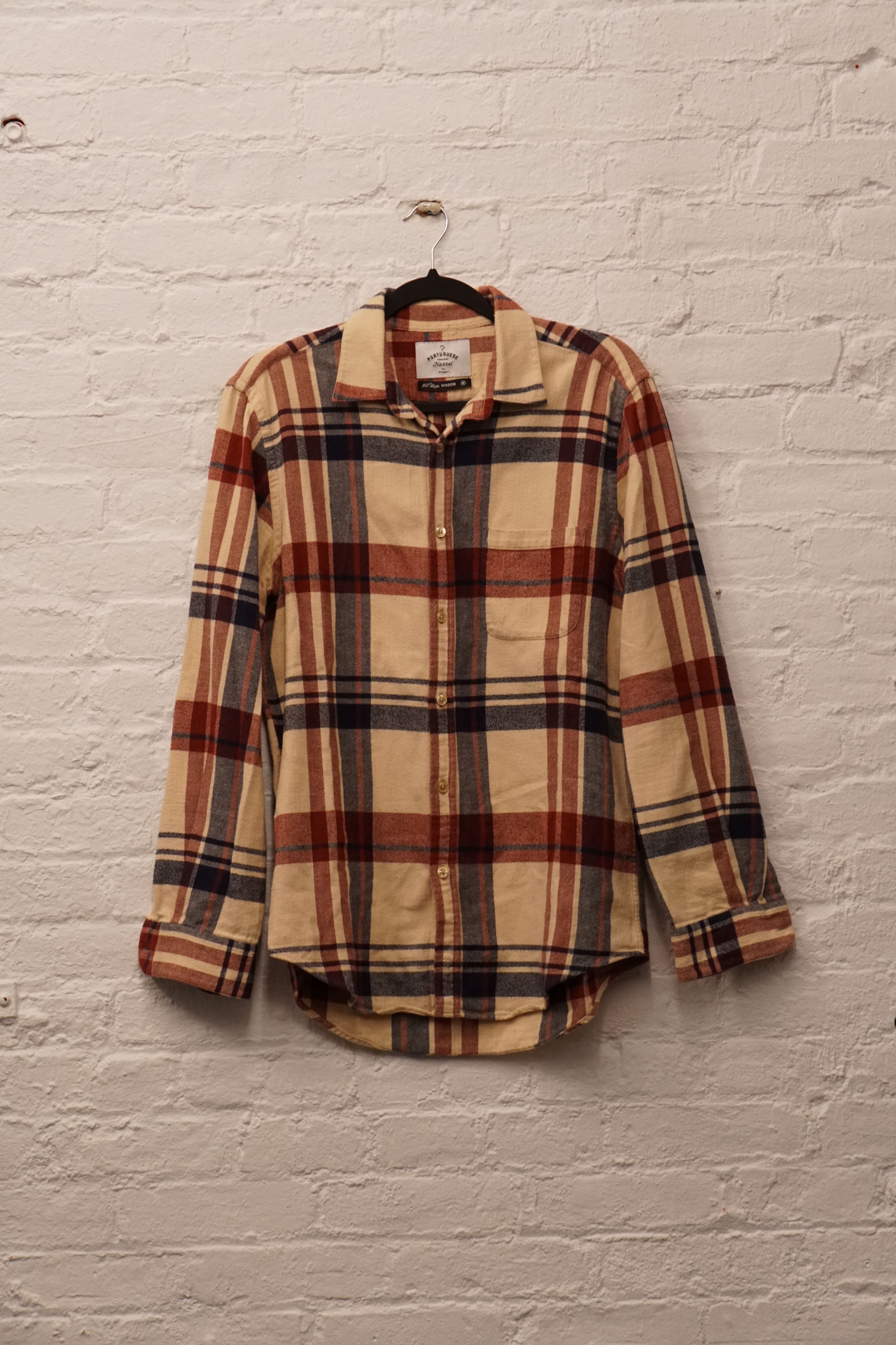 Portuguese Flannel Check Flannel Shirt