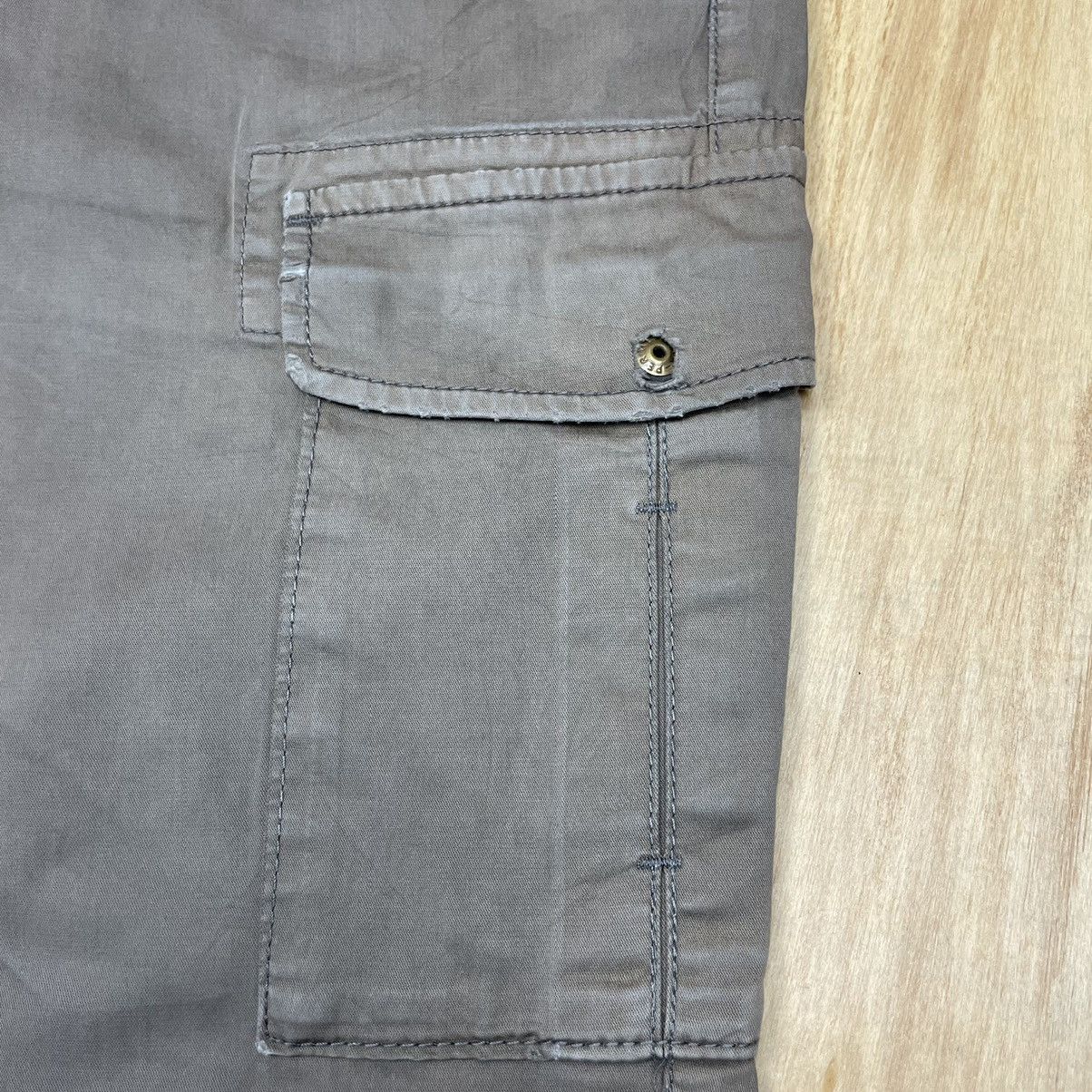 Japanese Brand × Uniqlo Uniqlo Olive Green Cargo Pants Size US 34 / EU 50 - 5 Thumbnail