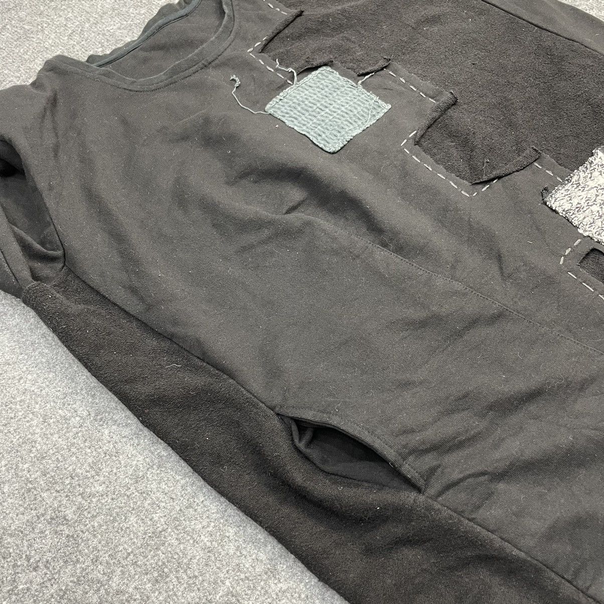 Japanese Brand Vtg Japanese Brand Hybrid Patcwork Shirt Like Undercover Size US L / EU 52-54 / 3 - 11 Thumbnail