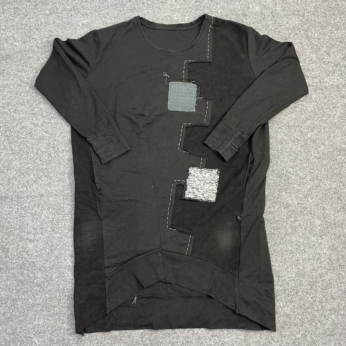 Japanese Brand Vtg Japanese Brand Hybrid Patcwork Shirt Like Undercover Size US L / EU 52-54 / 3 - 1 Thumbnail