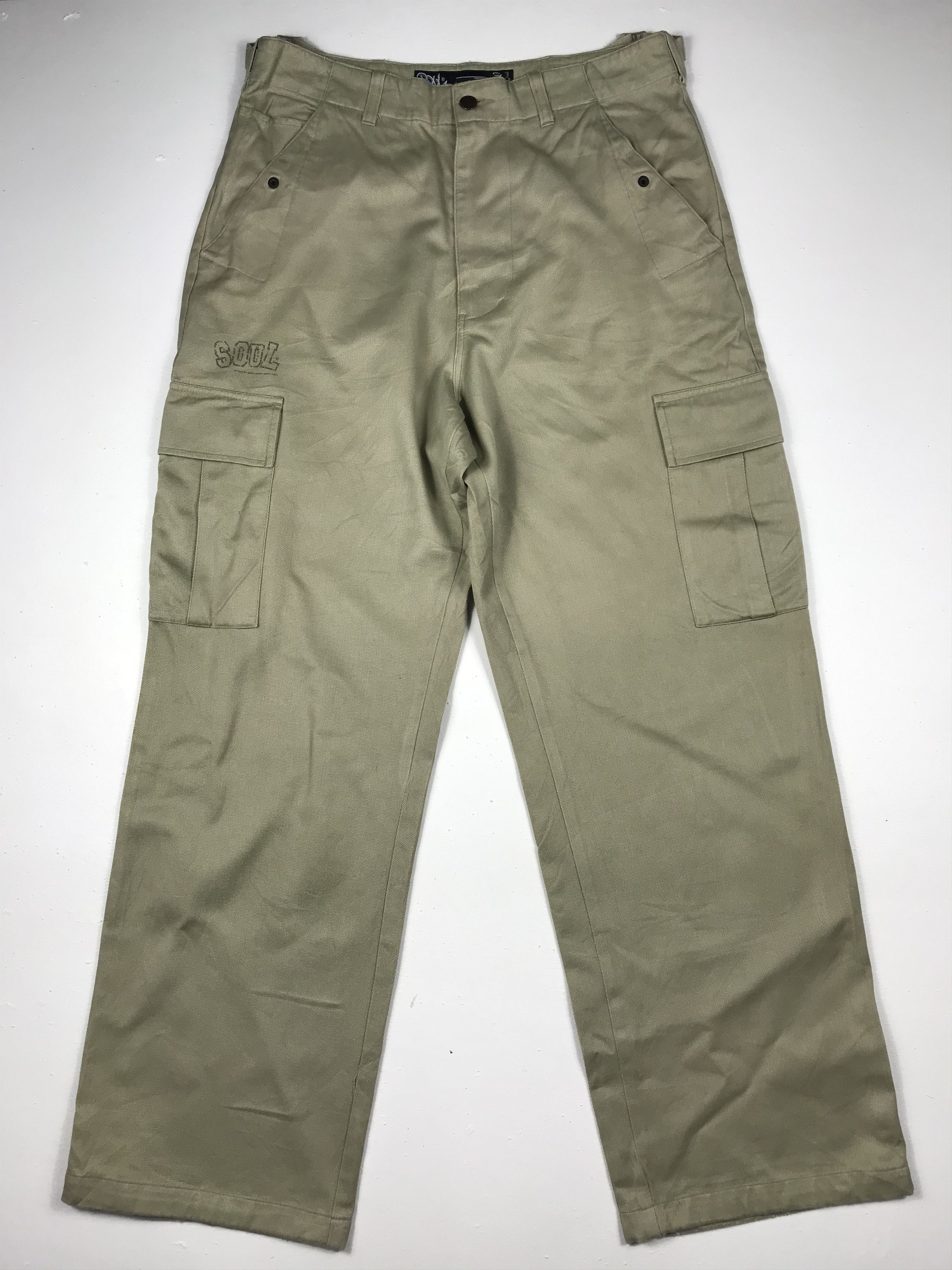 Japanese Brand × Triple 5 Soul Triple 5 Soul Cargo Pants Multi pocket Tactical Pants Size US 33 - 1 Thumbnail