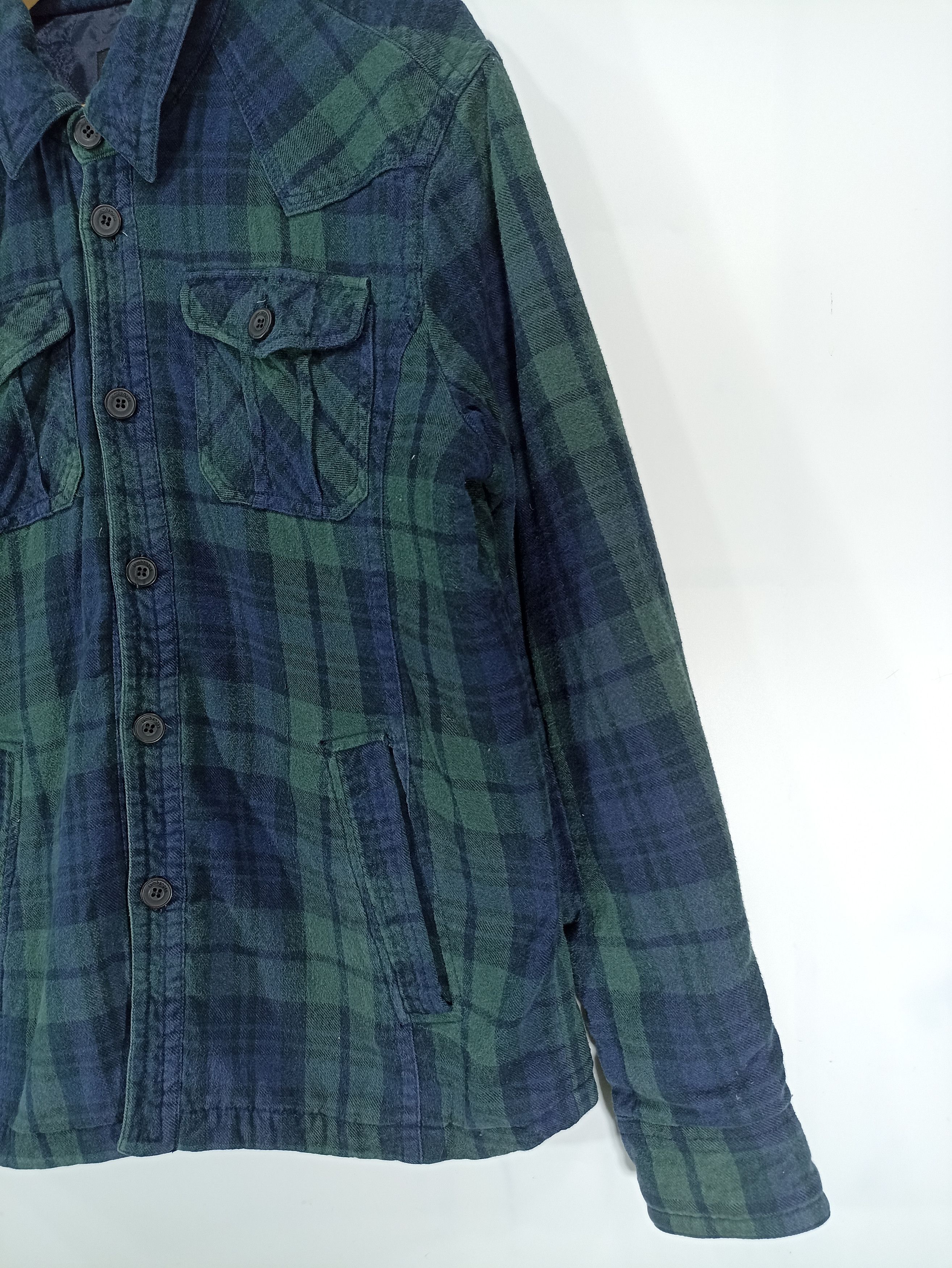 Japanese Brand × Vintage Vintage Jambangee Jeans shirt flannel Jacket Size US M / EU 48-50 / 2 - 3 Thumbnail