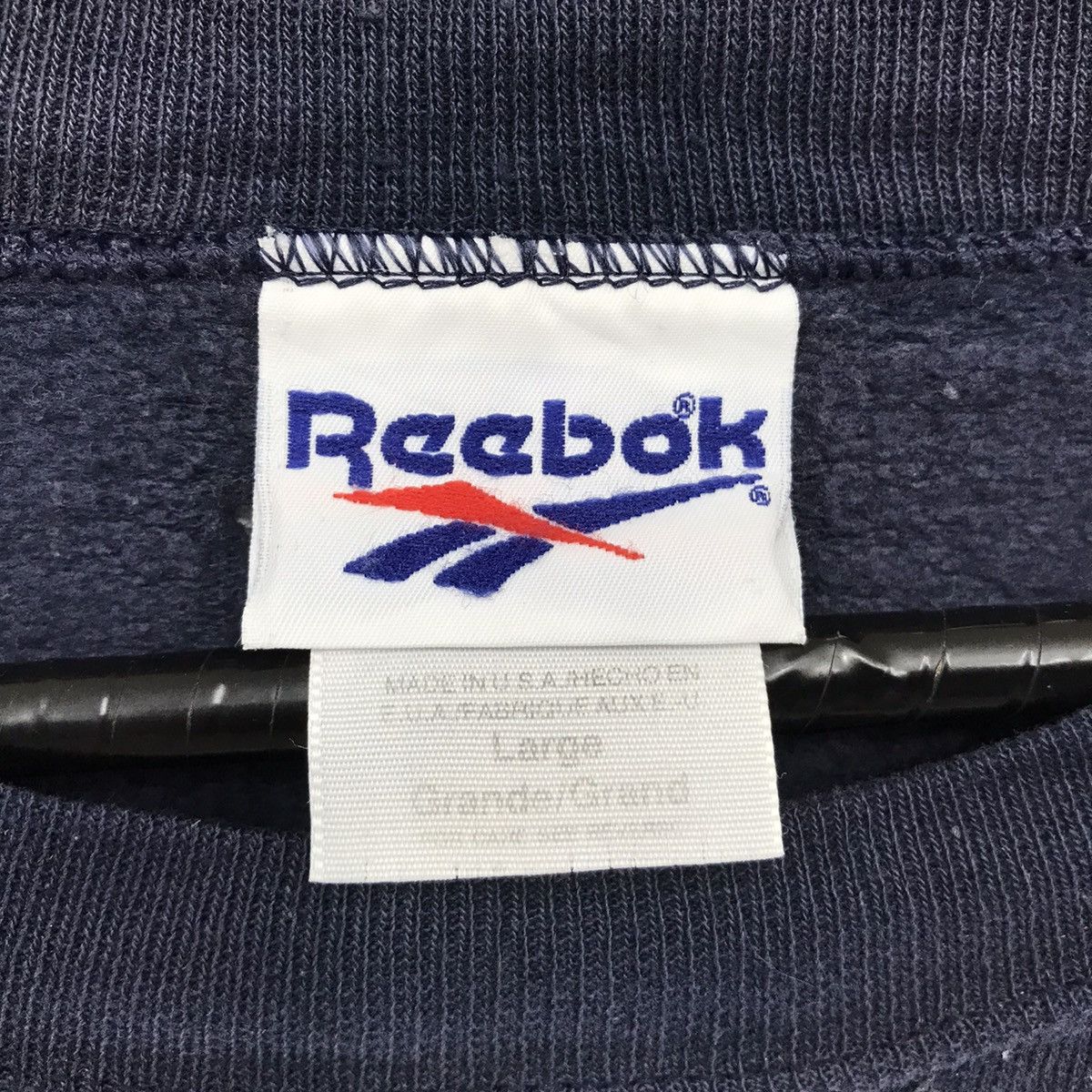 Reebok × Vintage Vintage Reebok Big Logo Spellout Sweatshirt Size US L / EU 52-54 / 3 - 7 Thumbnail