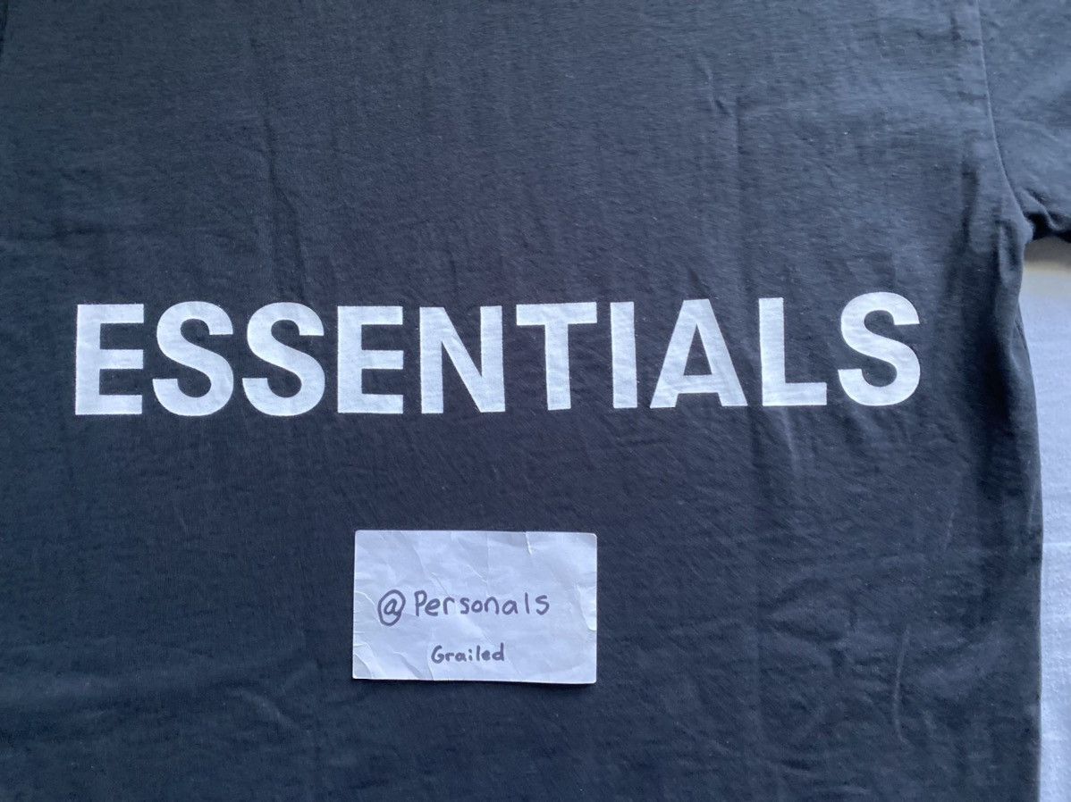 FOG × Fear of God OG Fear of God Essentials Graphic Tee Small Black Size US S / EU 44-46 / 1 - 2 Thumbnail