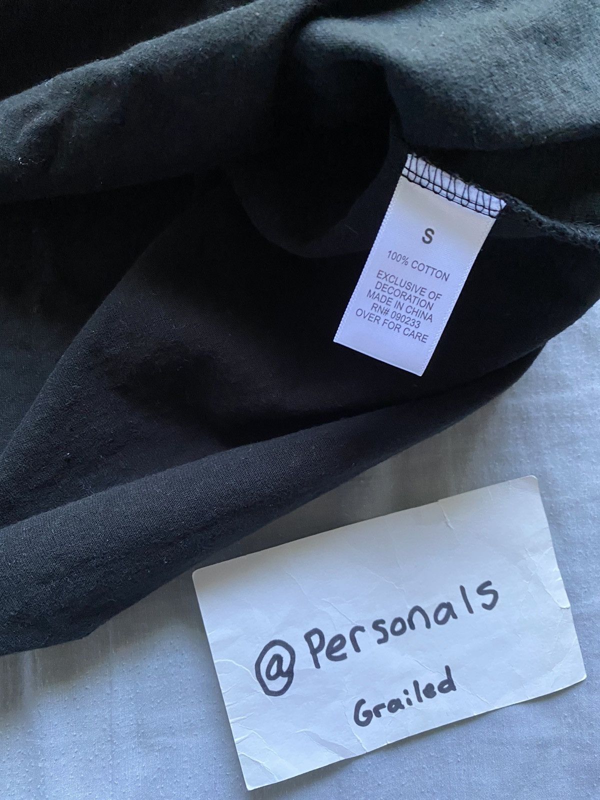 FOG × Fear of God OG Fear of God Essentials Graphic Tee Small Black Size US S / EU 44-46 / 1 - 10 Thumbnail