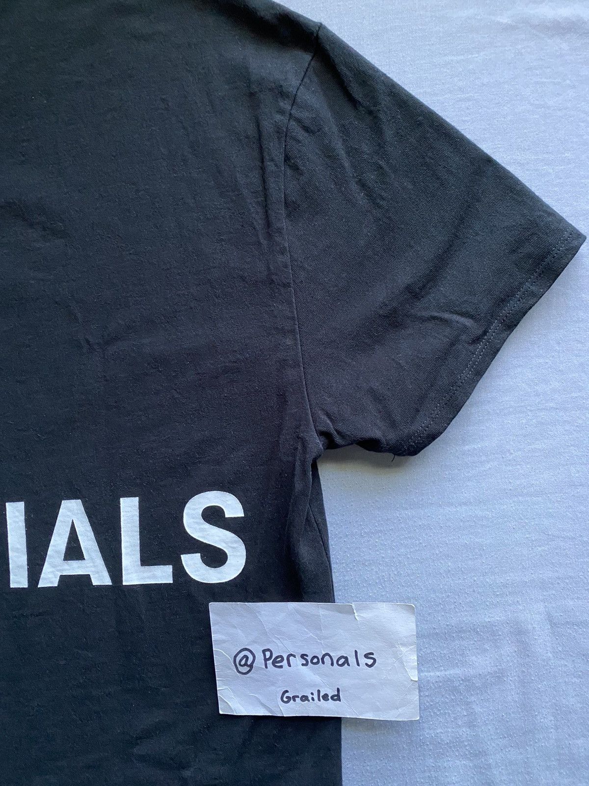 FOG × Fear of God OG Fear of God Essentials Graphic Tee Small Black Size US S / EU 44-46 / 1 - 3 Thumbnail