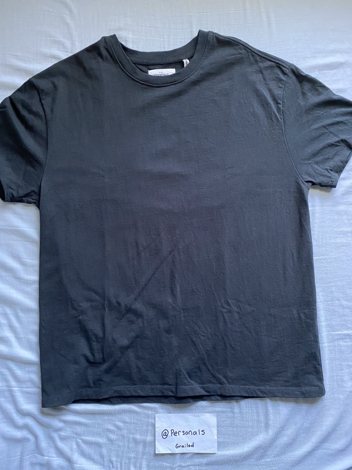 FOG × Fear of God OG Fear of God Essentials Graphic Tee Small Black Size US S / EU 44-46 / 1 - 6 Thumbnail