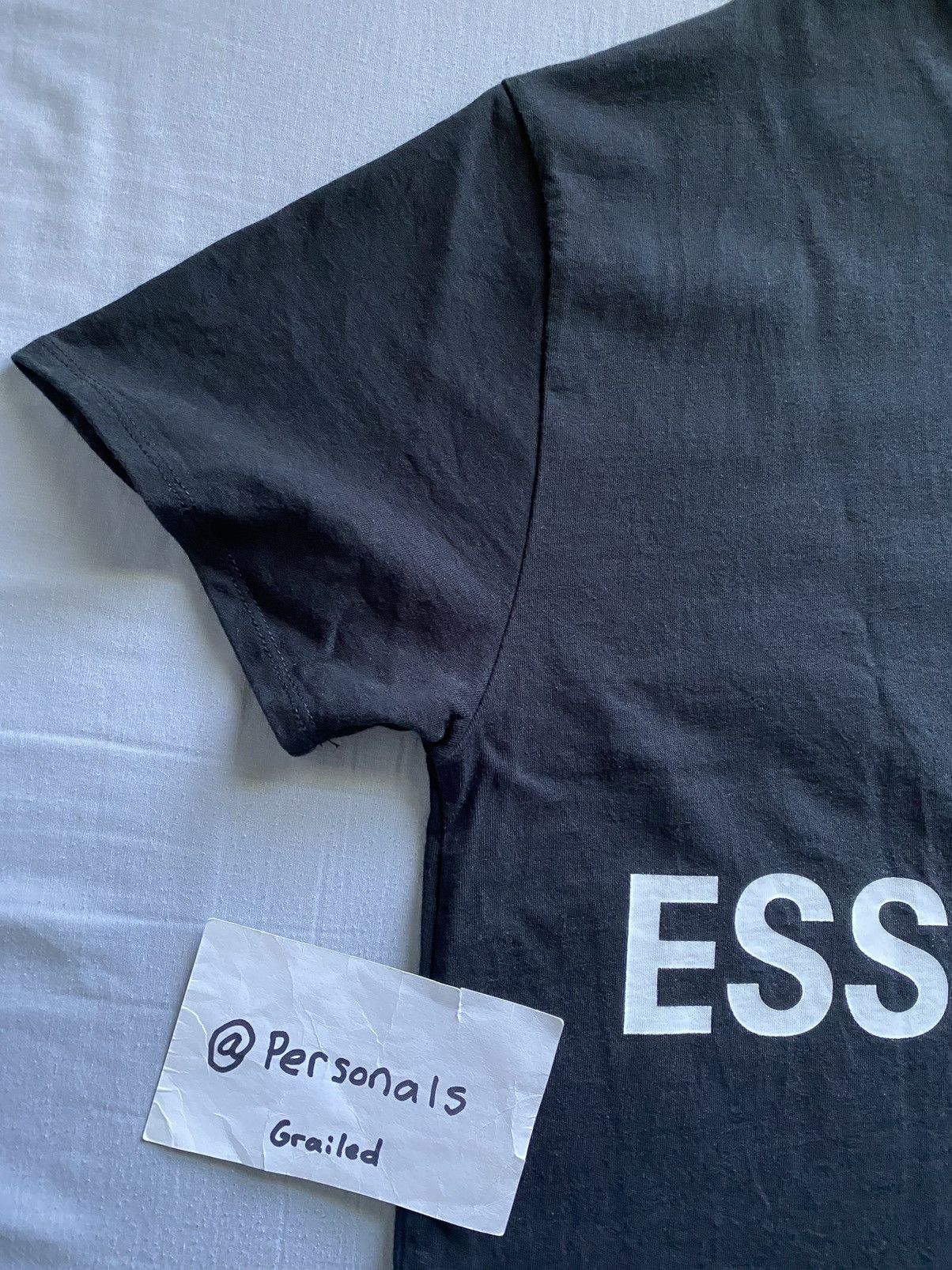FOG × Fear of God OG Fear of God Essentials Graphic Tee Small Black Size US S / EU 44-46 / 1 - 4 Thumbnail