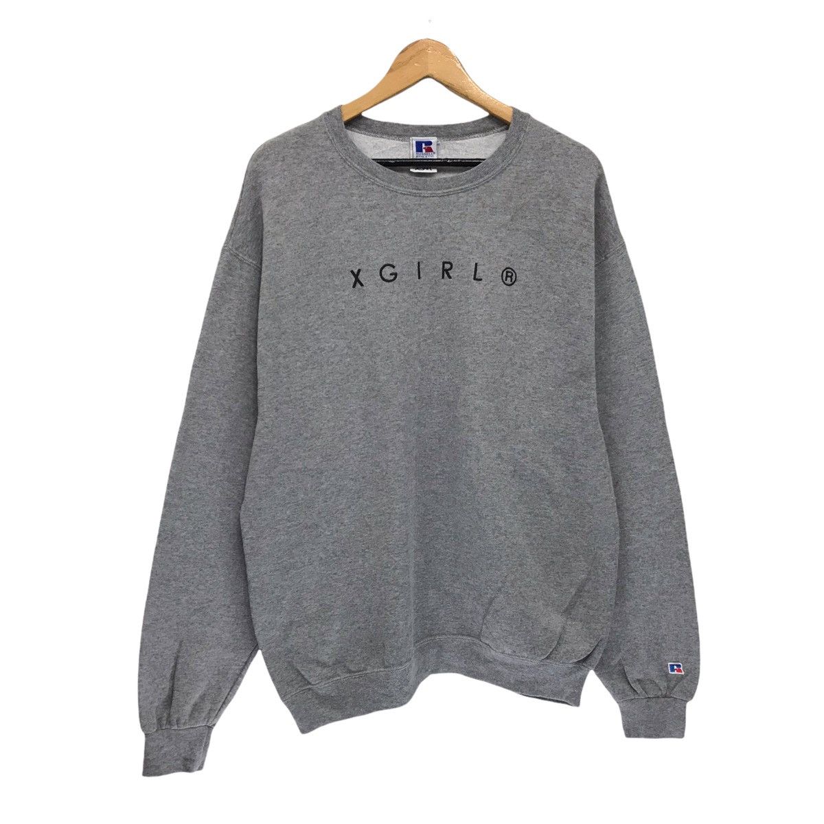 Japanese Brand × Russell Athletic Vintage Russell X XGirl Kim Gordon Sweatshirt Size US L / EU 52-54 / 3 - 1 Thumbnail