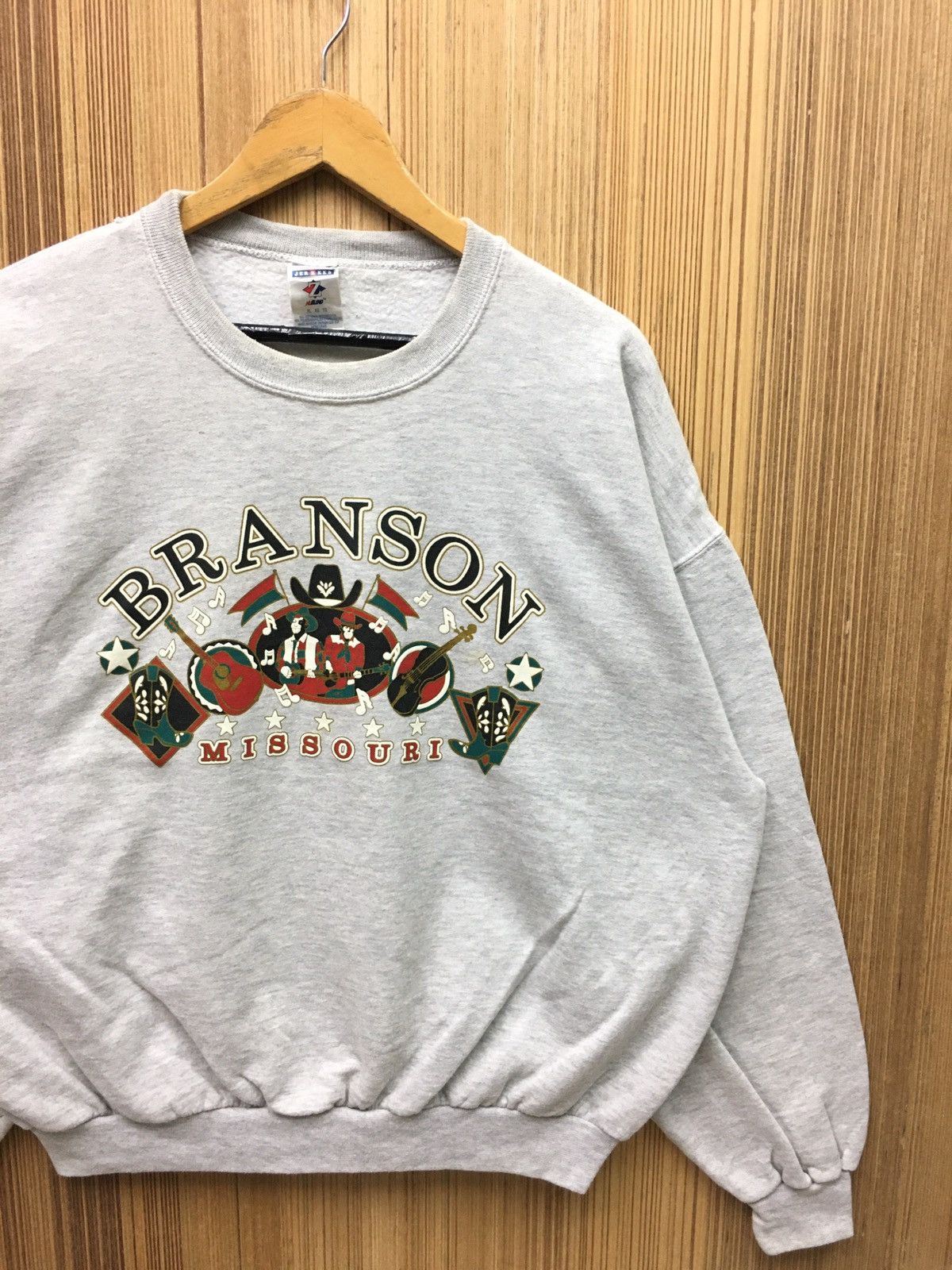 Japanese Brand × Vintage Vintage Branson Missouri Big Print Sweatshirt Size US L / EU 52-54 / 3 - 5 Thumbnail