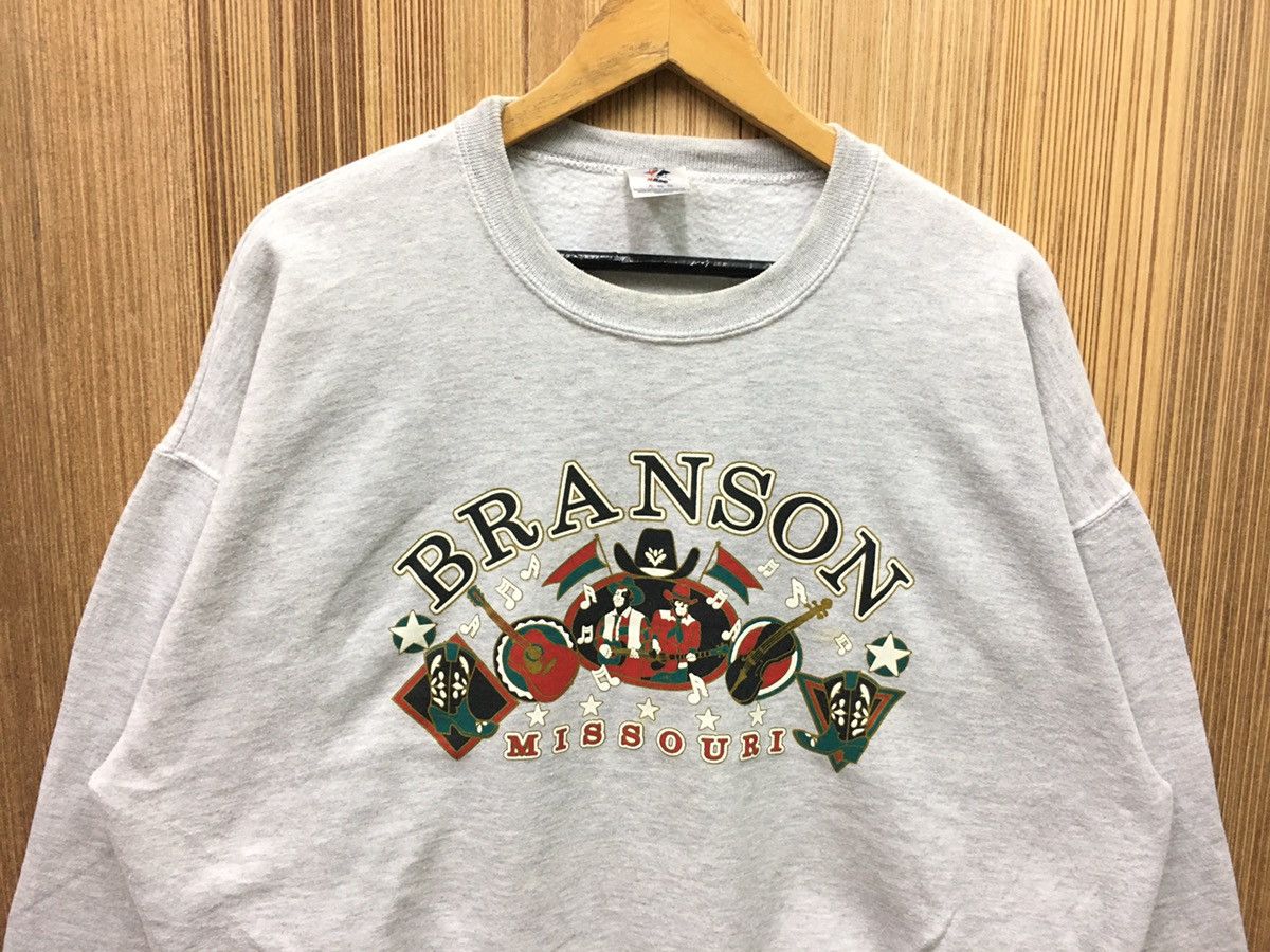 Japanese Brand × Vintage Vintage Branson Missouri Big Print Sweatshirt Size US L / EU 52-54 / 3 - 2 Thumbnail