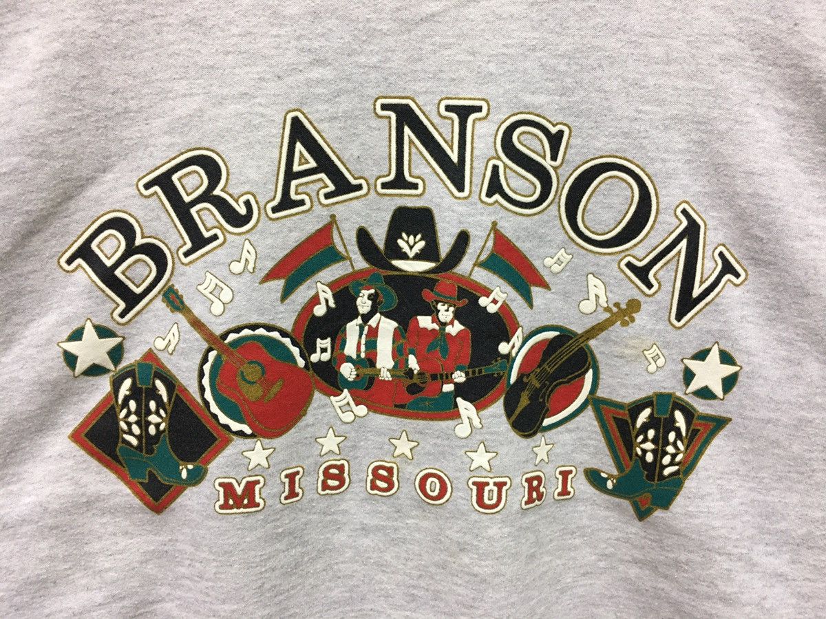 Japanese Brand × Vintage Vintage Branson Missouri Big Print Sweatshirt Size US L / EU 52-54 / 3 - 3 Thumbnail