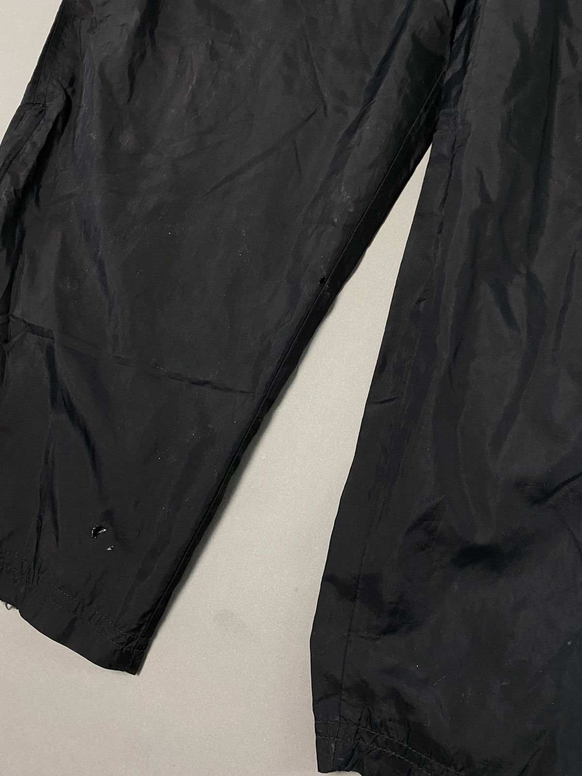 Nike × Vintage 90s Nike vintage black track pants small swoosh Size US 34 / EU 50 - 6 Thumbnail