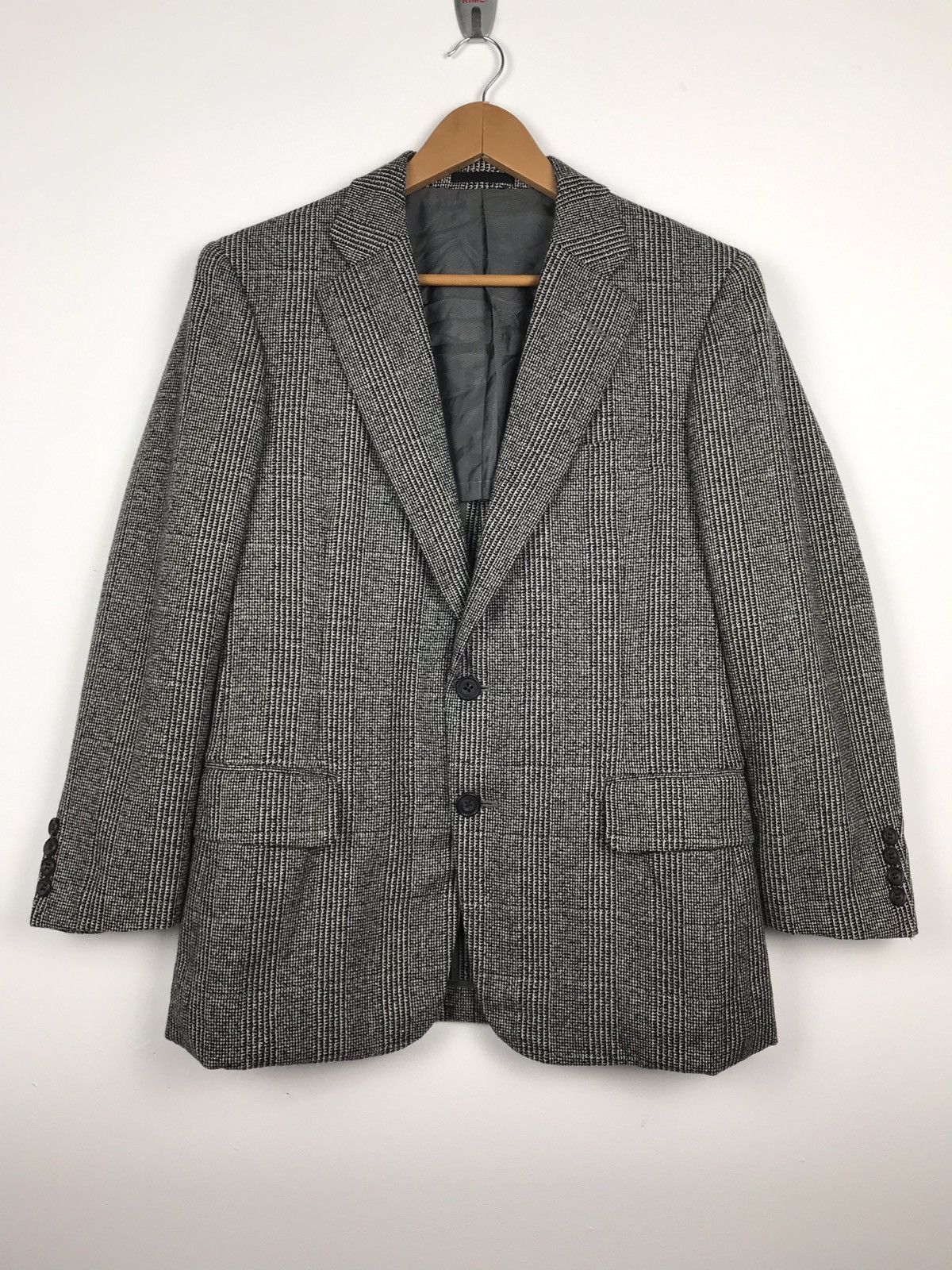 Burberry VINTAGE BURBERRYS BLAZER WOOL JACKET Size US M / EU 48-50 / 2 - 1 Thumbnail