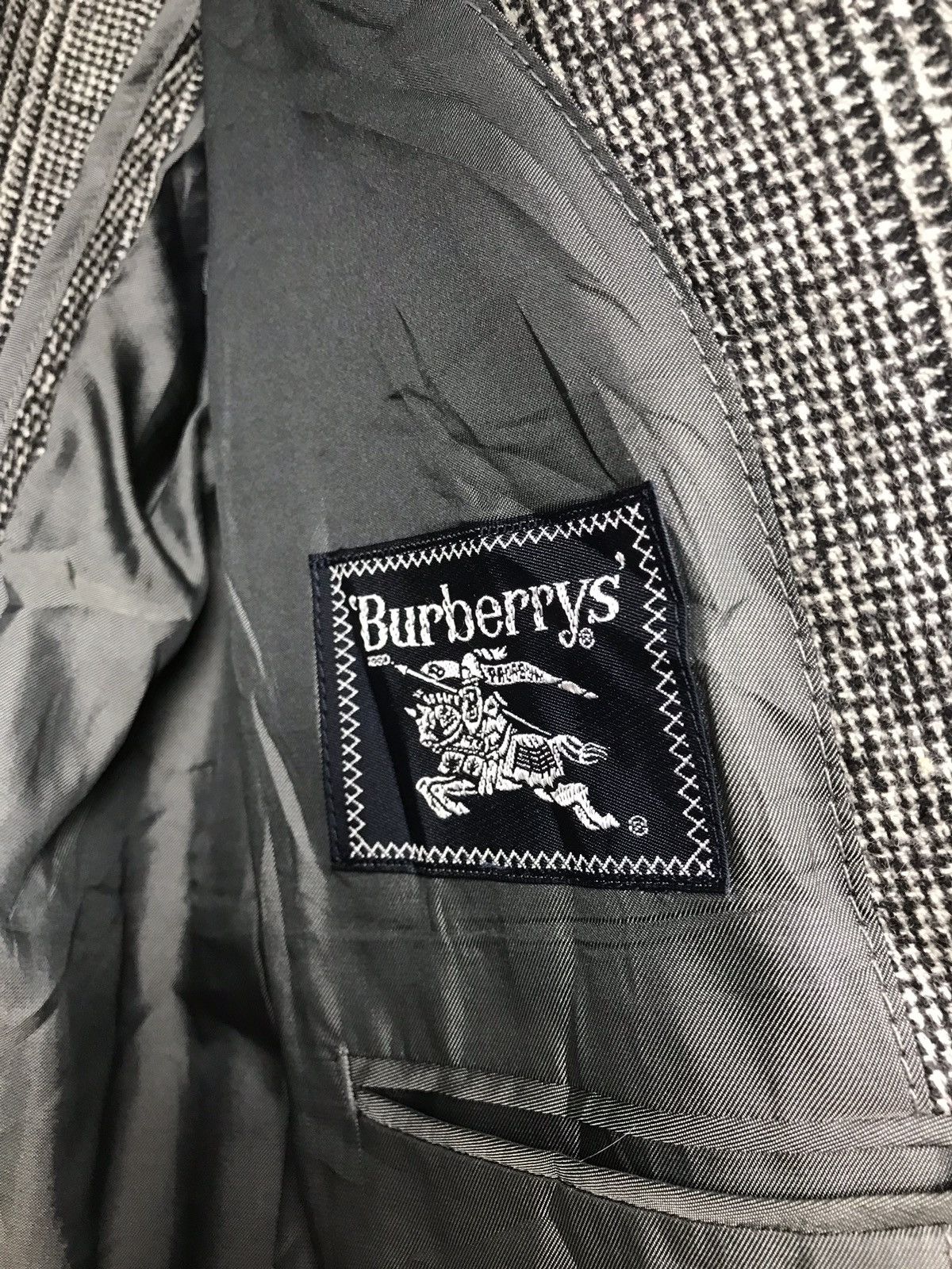 Burberry VINTAGE BURBERRYS BLAZER WOOL JACKET Size US M / EU 48-50 / 2 - 10 Thumbnail