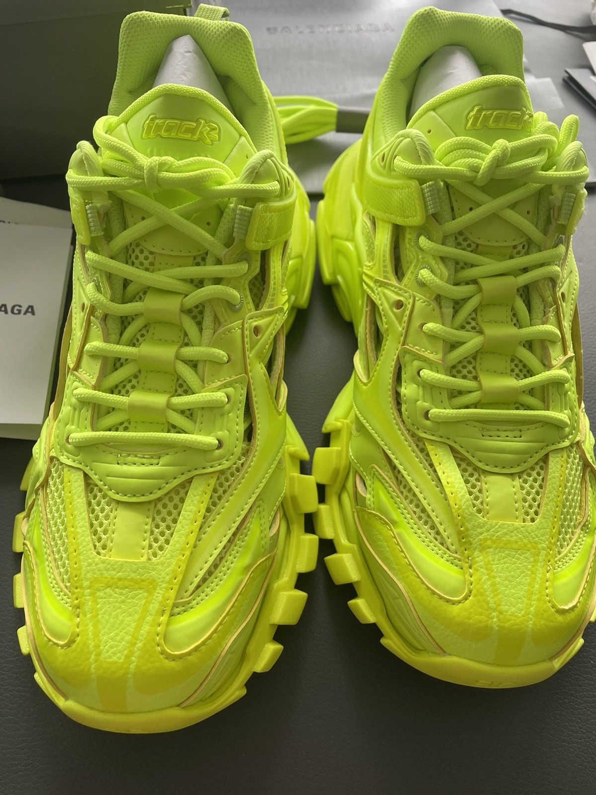 Balenciaga Rare LimitedEdition Brand New Runway Track Sneaker Triple S Size US 9.5 / EU 42-43 - 17 Thumbnail