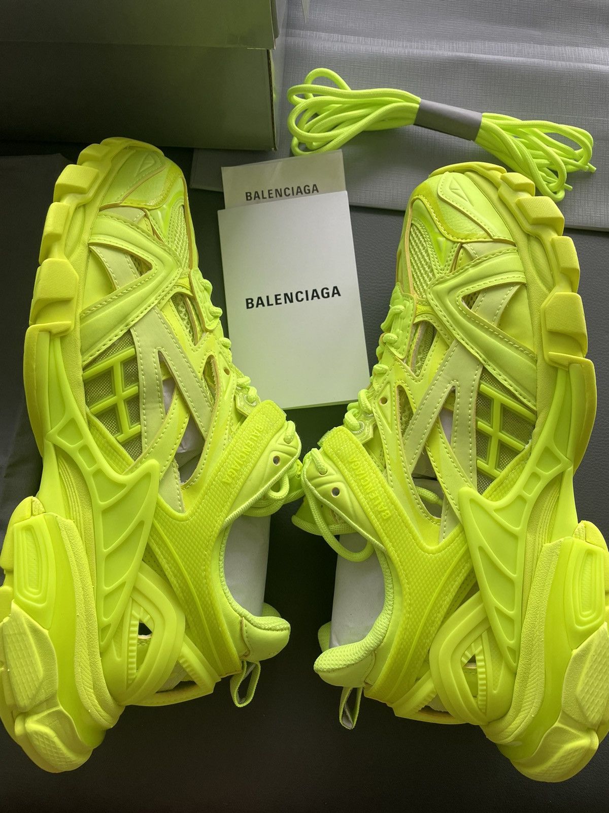 Balenciaga Rare LimitedEdition Brand New Runway Track Sneaker Triple S Size US 9.5 / EU 42-43 - 3 Thumbnail