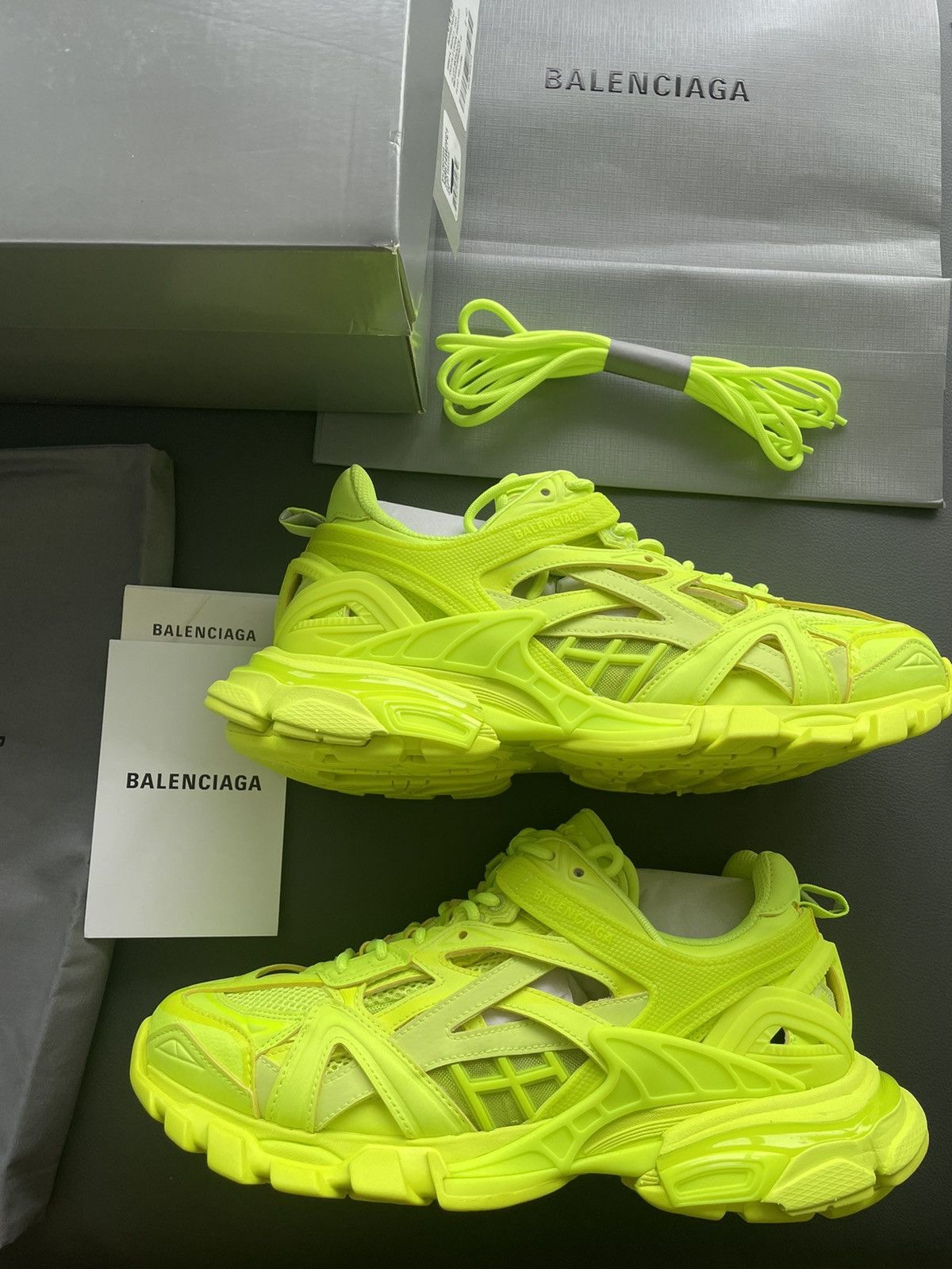 Balenciaga Rare LimitedEdition Brand New Runway Track Sneaker Triple S Size US 9.5 / EU 42-43 - 18 Thumbnail