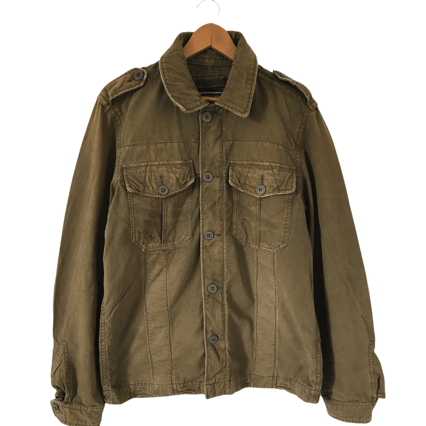 Abercrombie Fitch Sentinel Jacket Military Full Zip hot