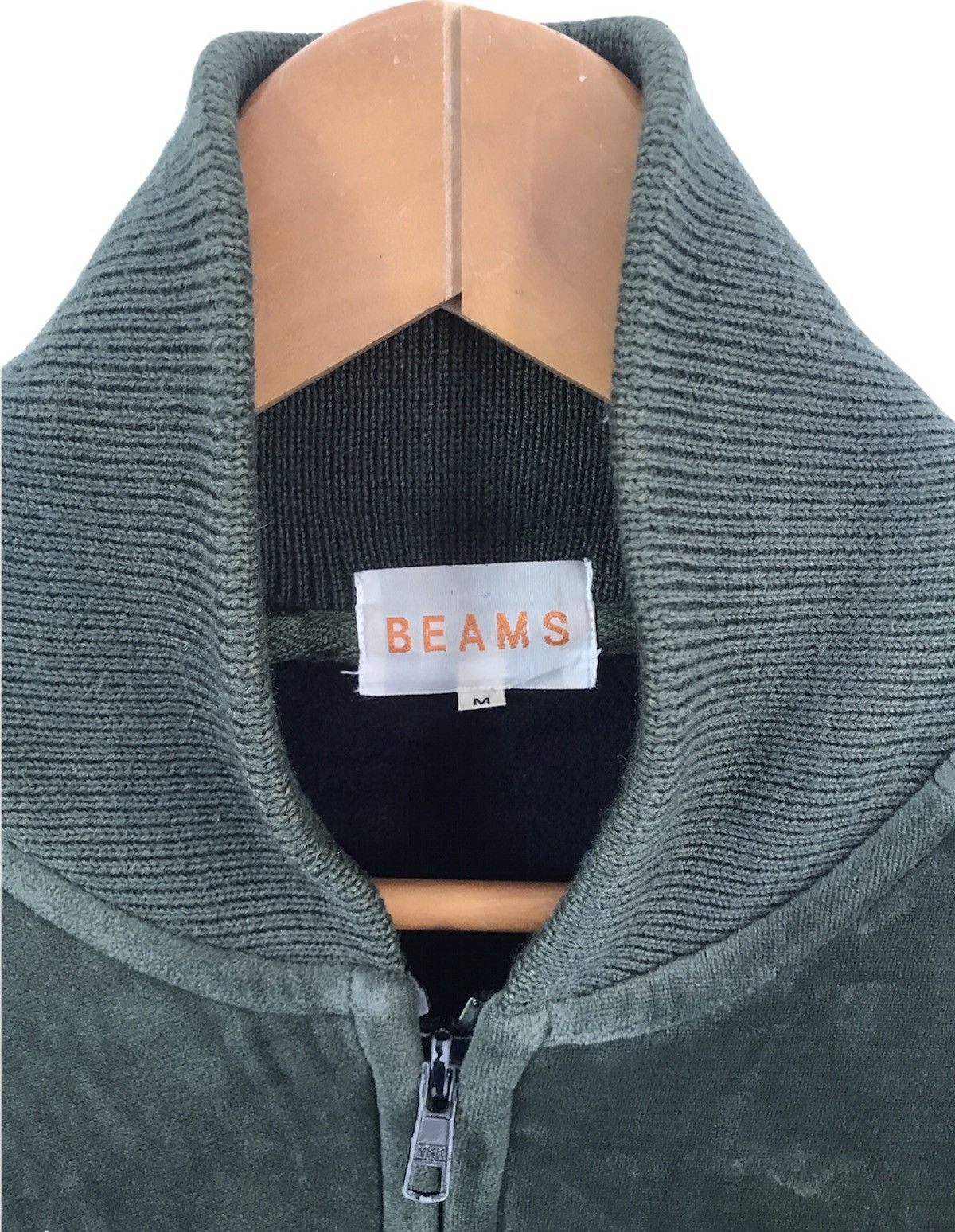 Beams Plus × Japanese Brand × Vintage Beams Green Velvet Jacket Size US M / EU 48-50 / 2 - 5 Thumbnail