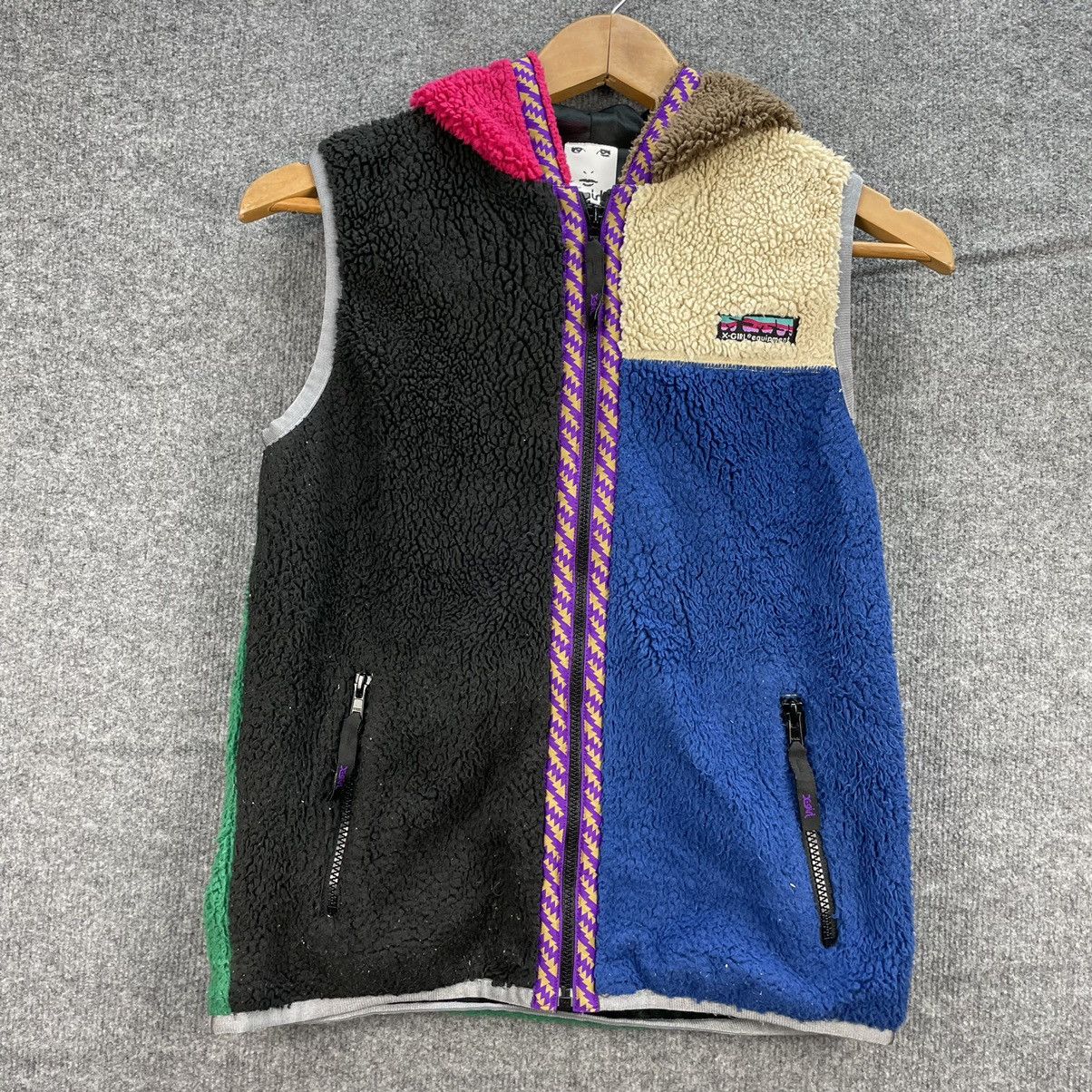 Girls Don't Cry × Japanese Brand Xgirl Vest Fleece Multicolour Size US S / EU 44-46 / 1 - 1 Thumbnail