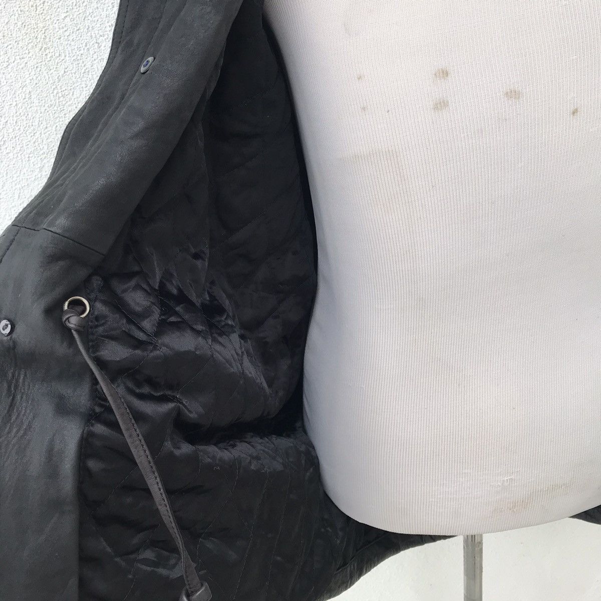 Japanese Brand × Vintage Quarter Flash Full Black Japanese Vintage Leather Jacket Size US L / EU 52-54 / 3 - 11 Thumbnail