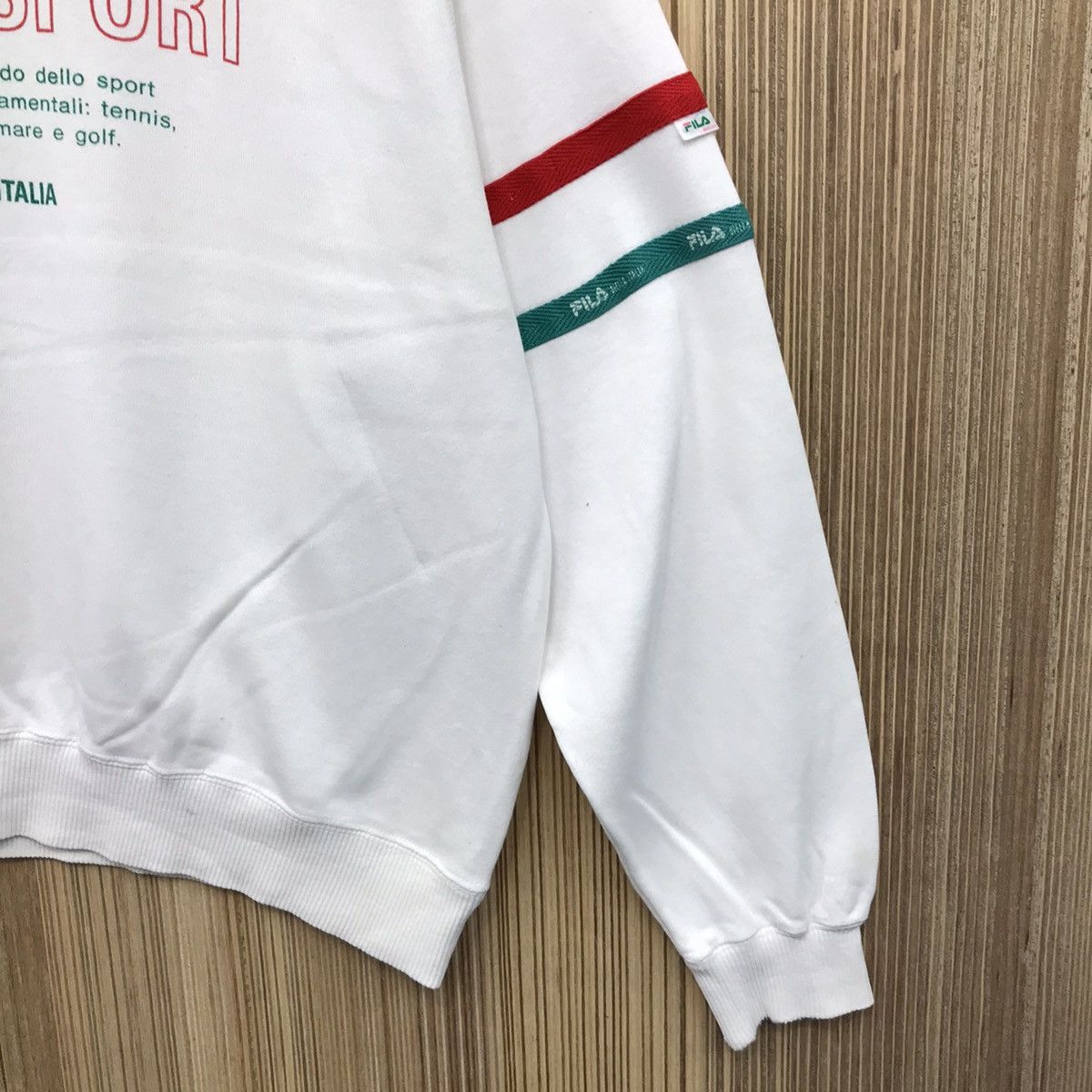 Fila × Vintage Vintage Fila Sport Big Logo Sweatshirt Size US S / EU 44-46 / 1 - 6 Thumbnail