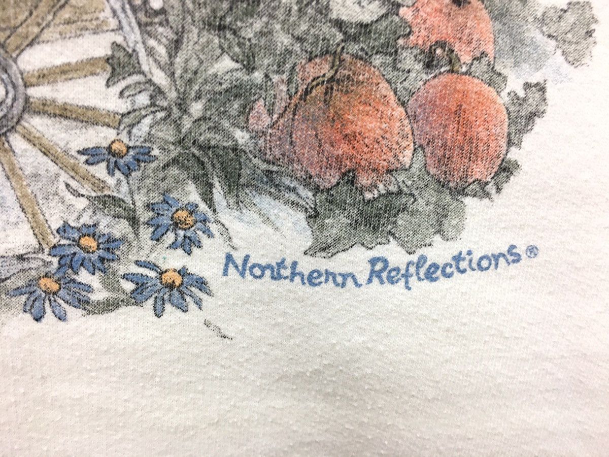 Vintage Vintage 90s Nothern Reflections Art Design Sweatshirt Size US L / EU 52-54 / 3 - 5 Thumbnail
