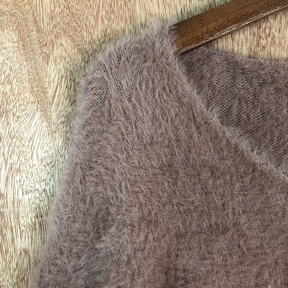 Homespun Knitwear Natural Couture Shag Shaggy Fur Mohair Knitwear #6661 Size M / US 6-8 / IT 42-44 - 6 Thumbnail