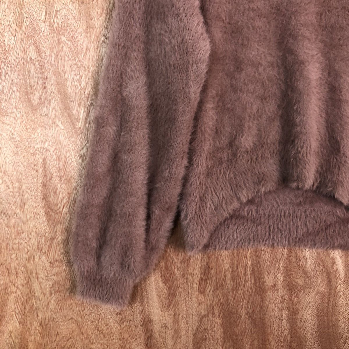 Homespun Knitwear Natural Couture Shag Shaggy Fur Mohair Knitwear #6661 Size M / US 6-8 / IT 42-44 - 4 Thumbnail