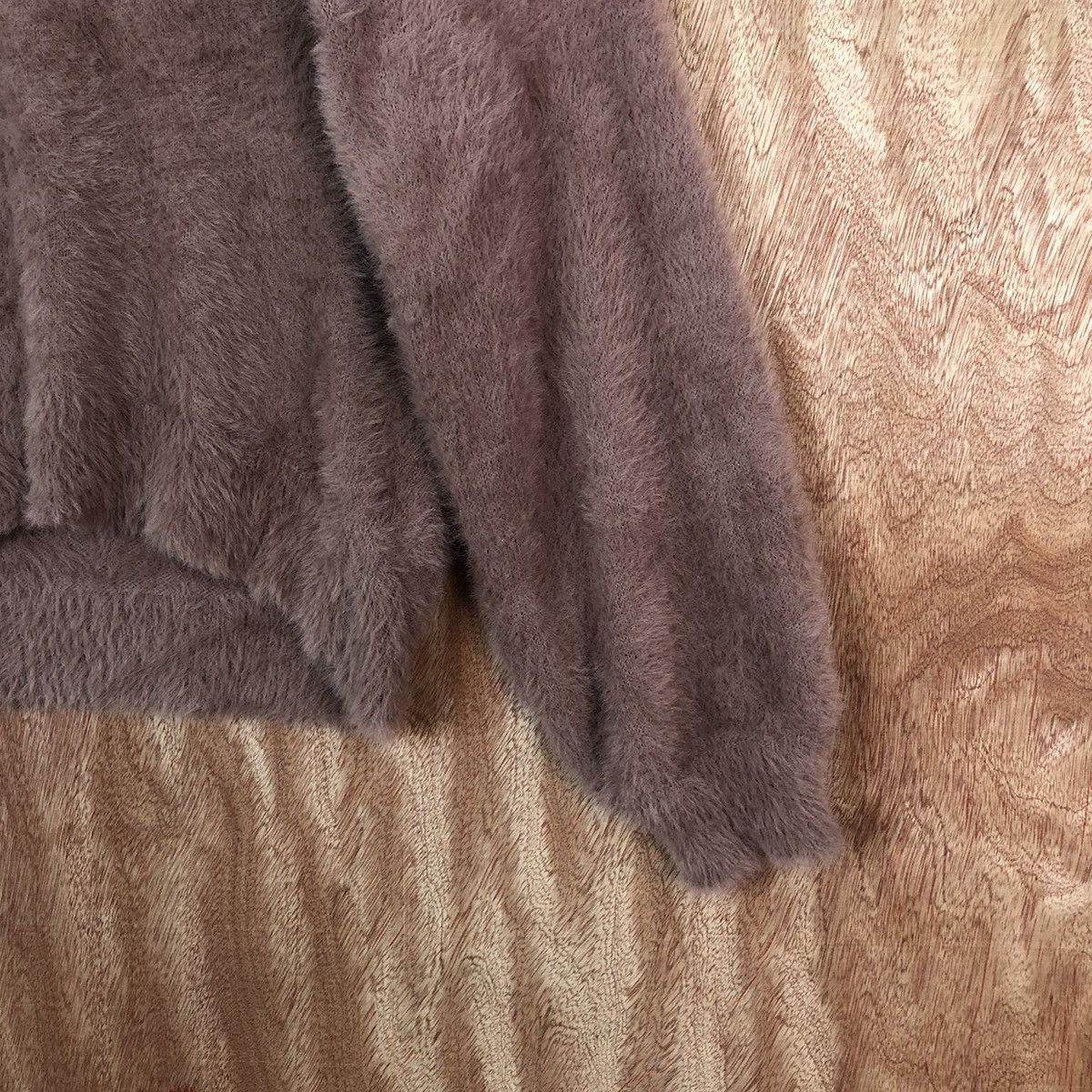 Homespun Knitwear Natural Couture Shag Shaggy Fur Mohair Knitwear #6661 Size M / US 6-8 / IT 42-44 - 5 Thumbnail