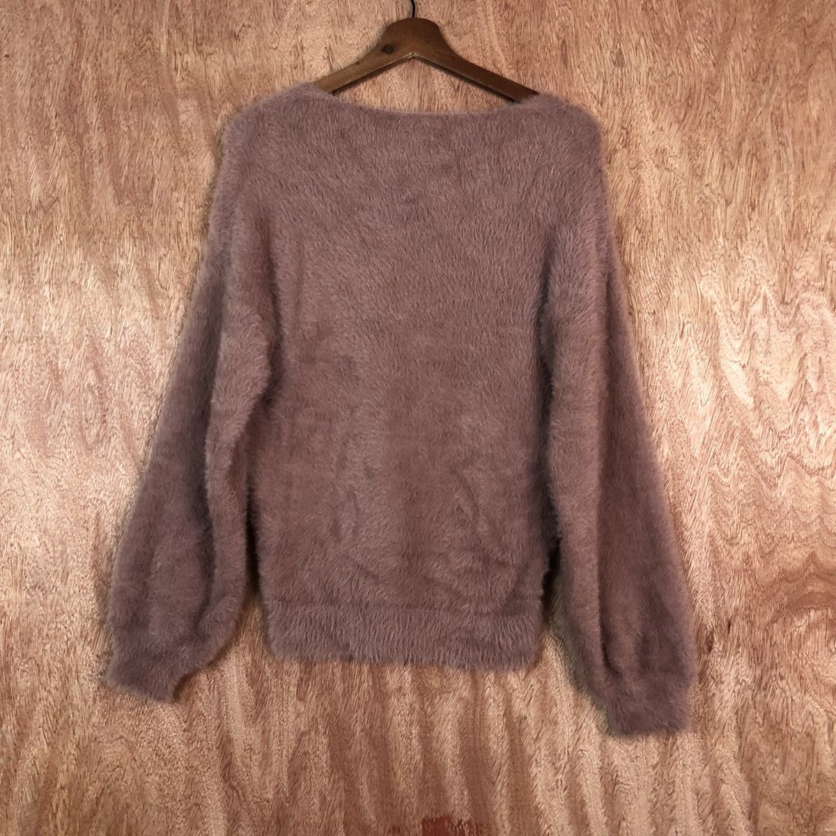 Homespun Knitwear Natural Couture Shag Shaggy Fur Mohair Knitwear #6661 Size M / US 6-8 / IT 42-44 - 9 Thumbnail