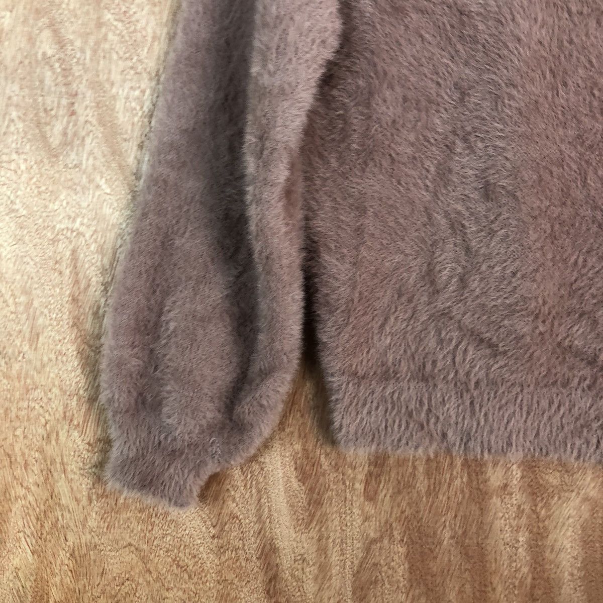 Homespun Knitwear Natural Couture Shag Shaggy Fur Mohair Knitwear #6661 Size M / US 6-8 / IT 42-44 - 10 Thumbnail